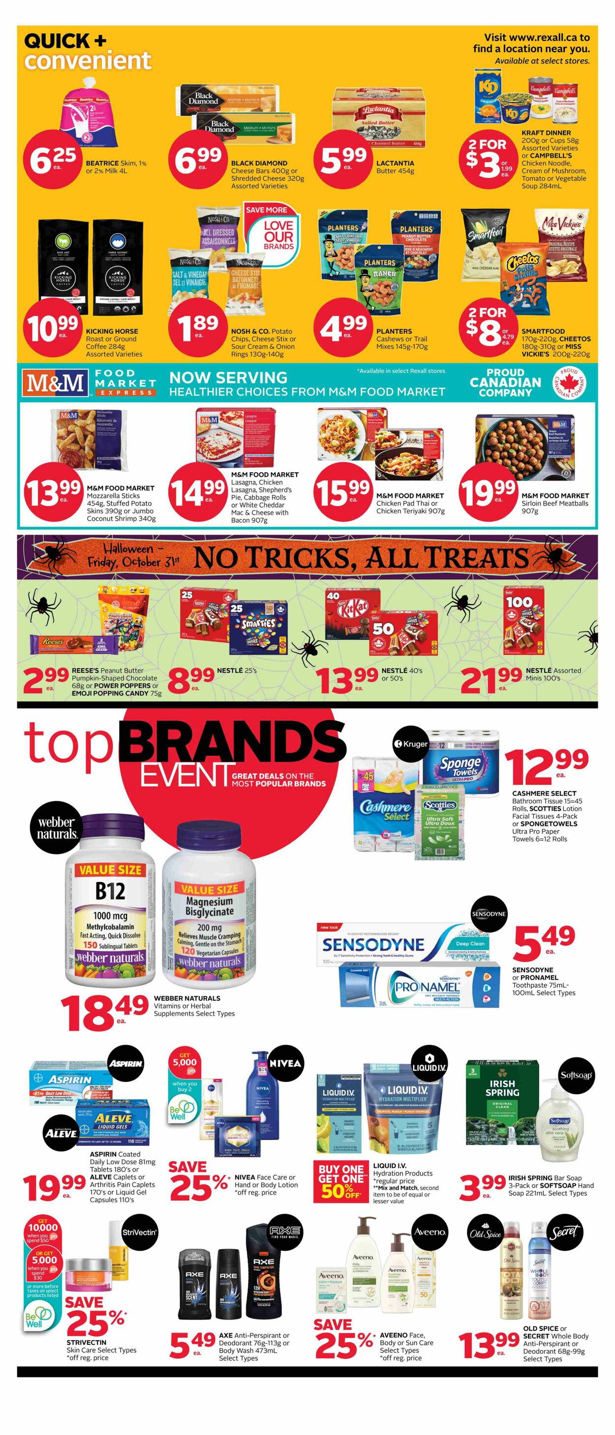 Flyer Rexall 26.09.2025 - 02.10.2025