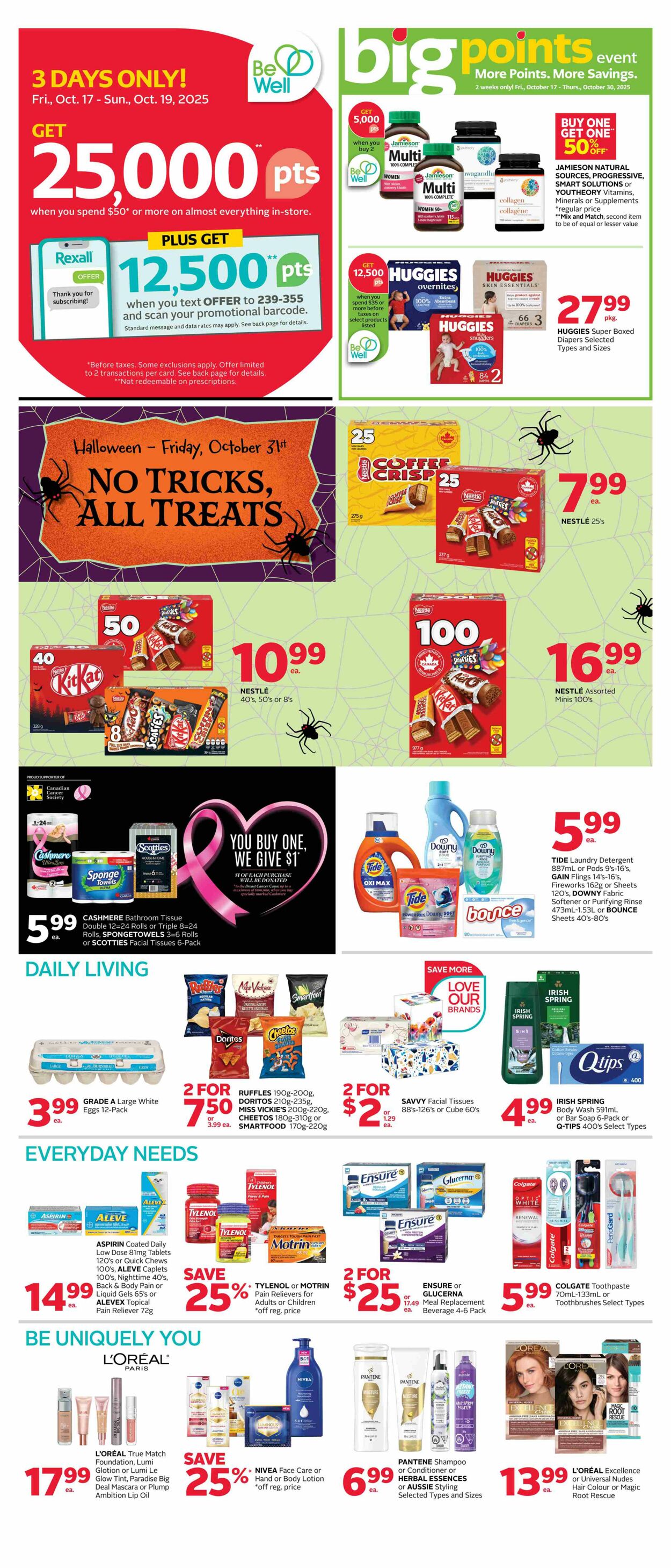 Flyer Rexall 17.10.2025 - 23.10.2025