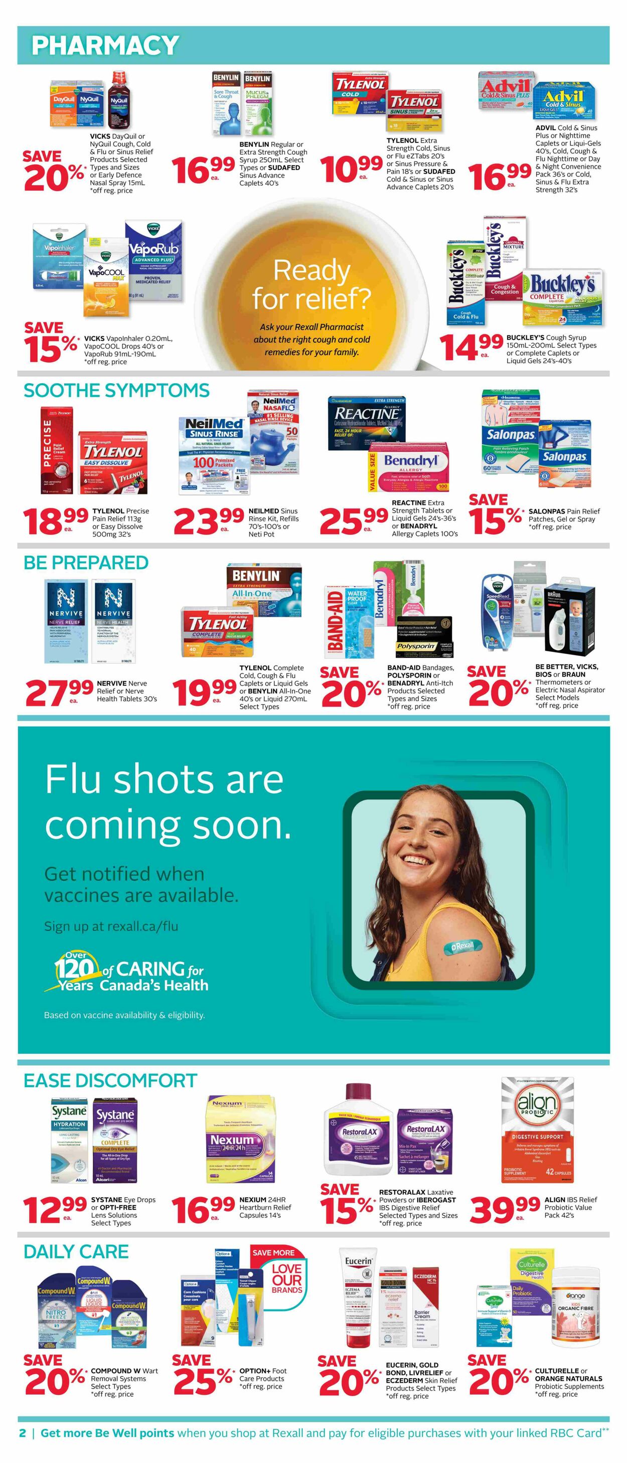 Flyer Rexall 17.10.2025 - 23.10.2025