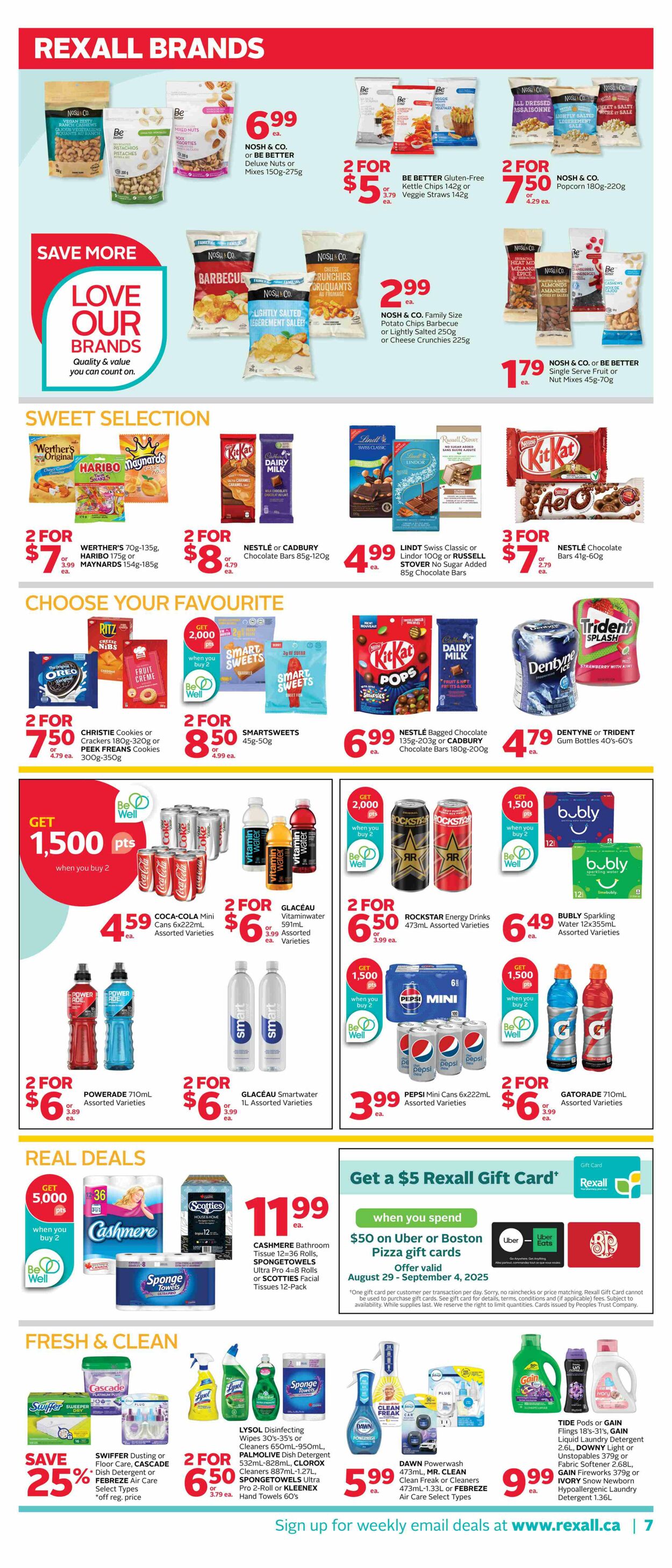 Flyer Rexall 29.08.2025 - 04.09.2025