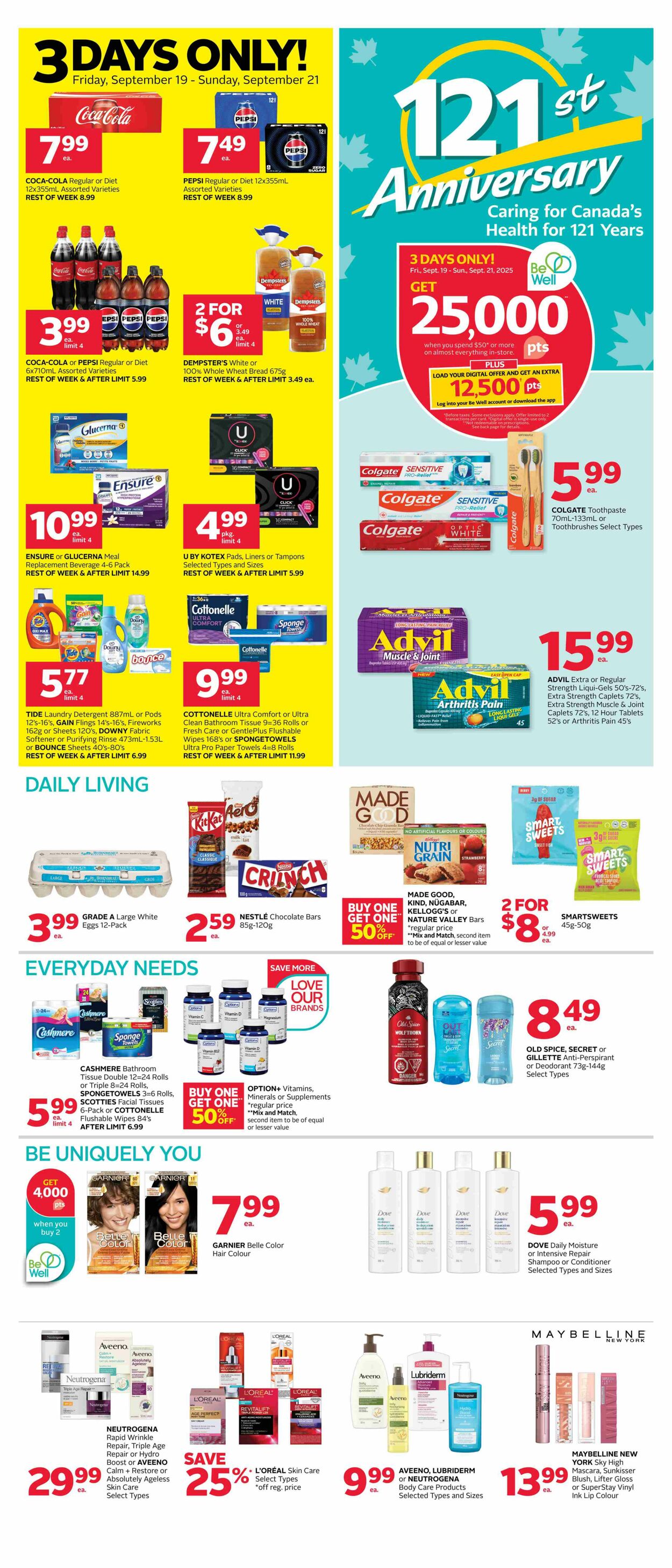 Flyer Rexall 19.09.2025 - 25.09.2025