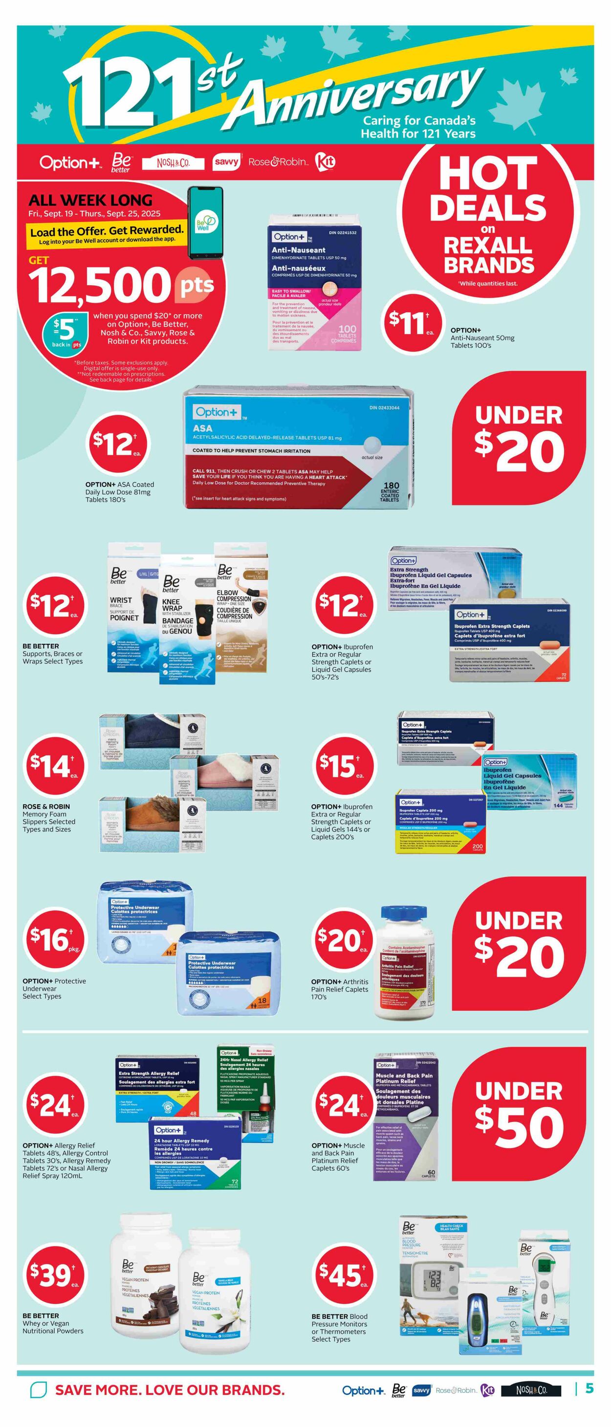 Flyer Rexall 19.09.2025 - 25.09.2025