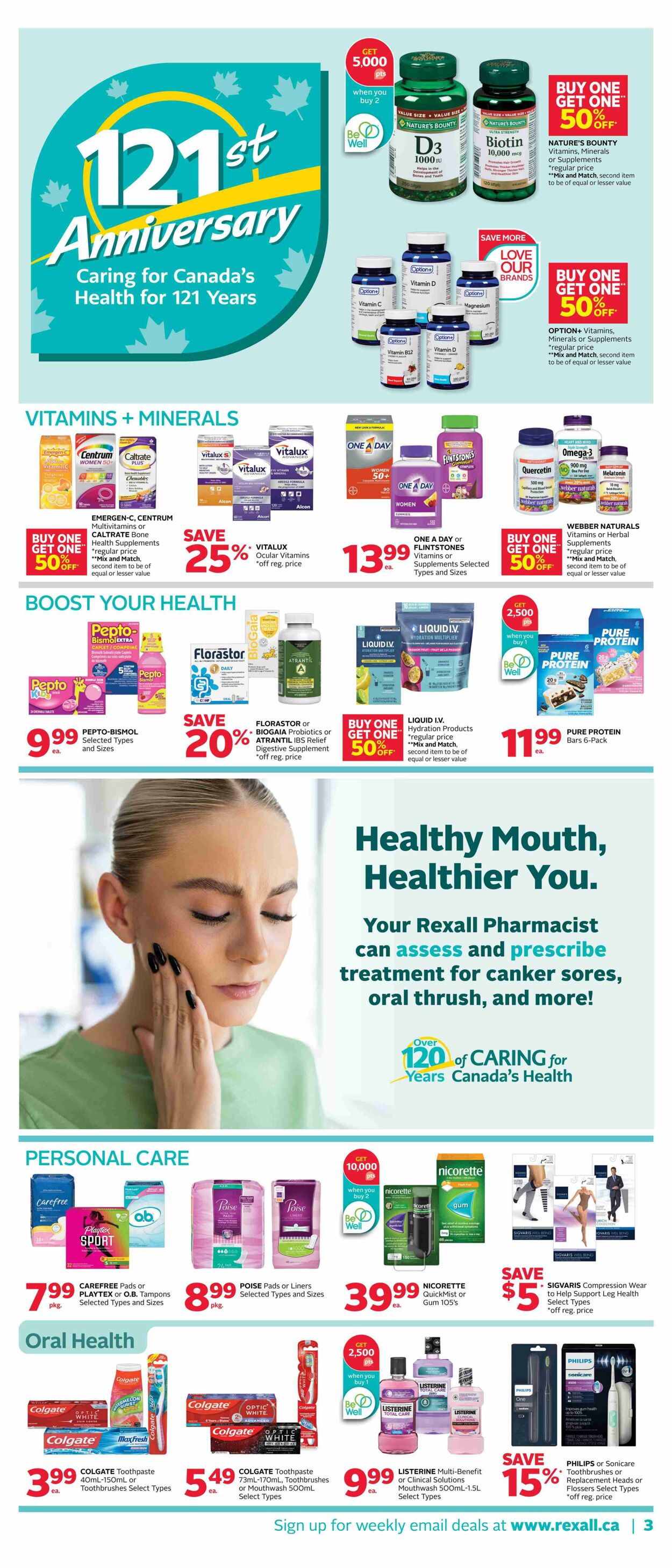 Flyer Rexall 19.09.2025 - 25.09.2025