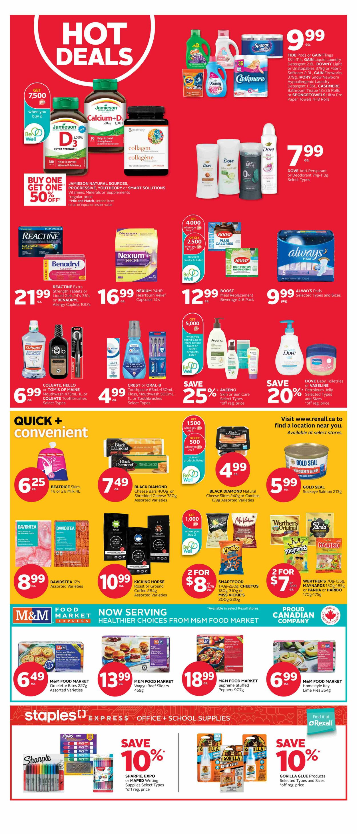 Flyer Rexall 22.08.2025 - 28.08.2025