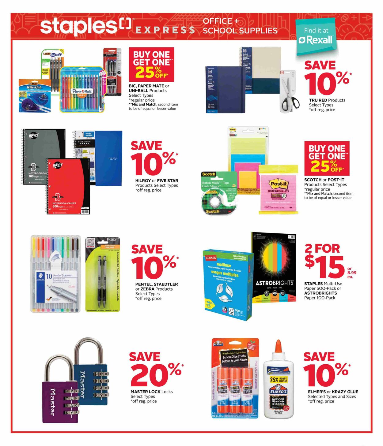 Flyer Rexall 22.08.2025 - 28.08.2025