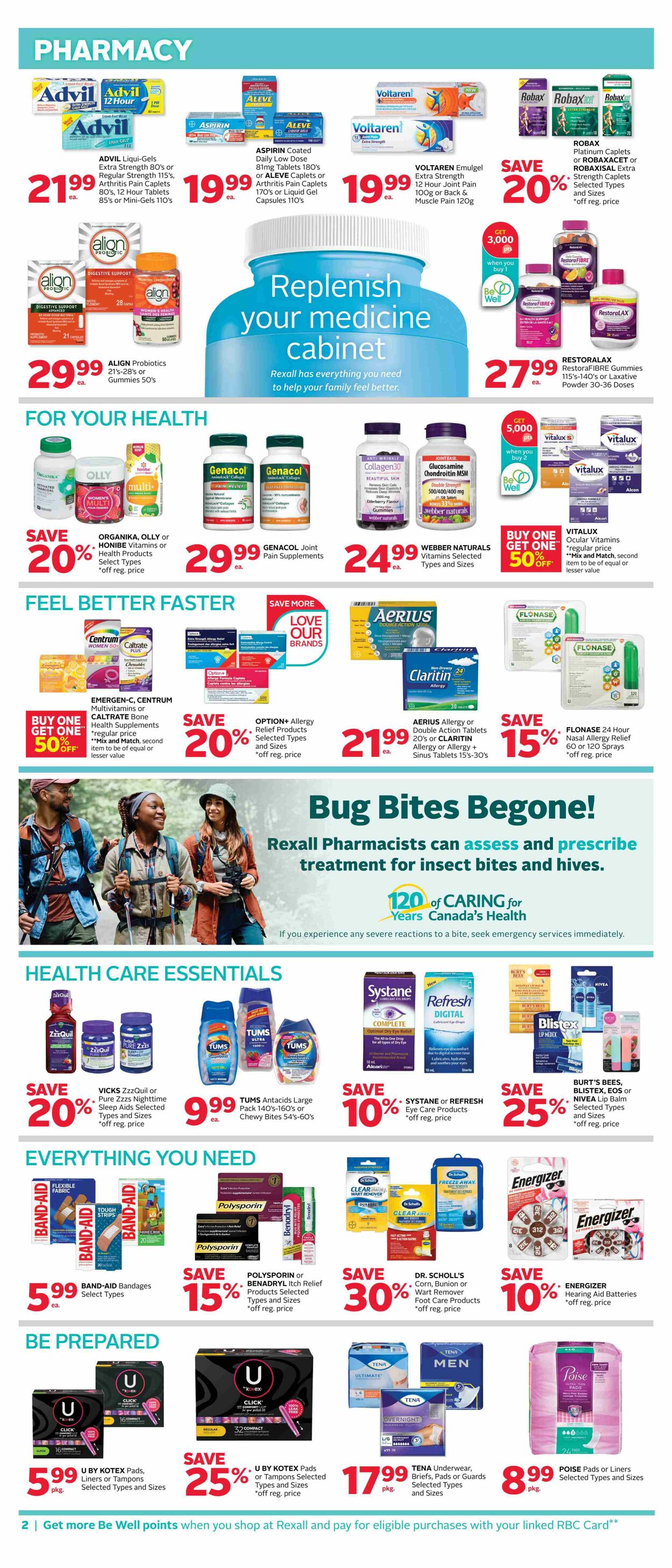 Flyer Rexall 22.08.2025 - 28.08.2025