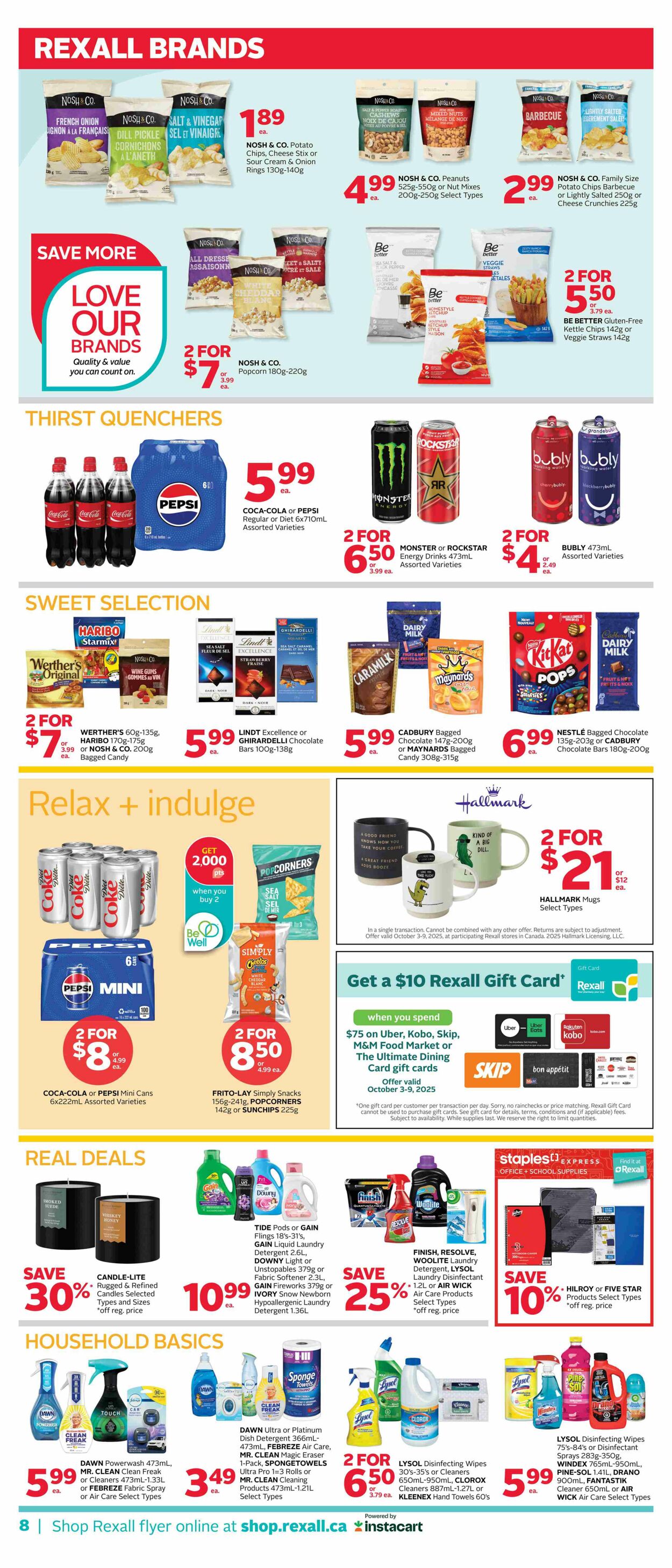 Flyer Rexall 03.10.2025 - 09.10.2025