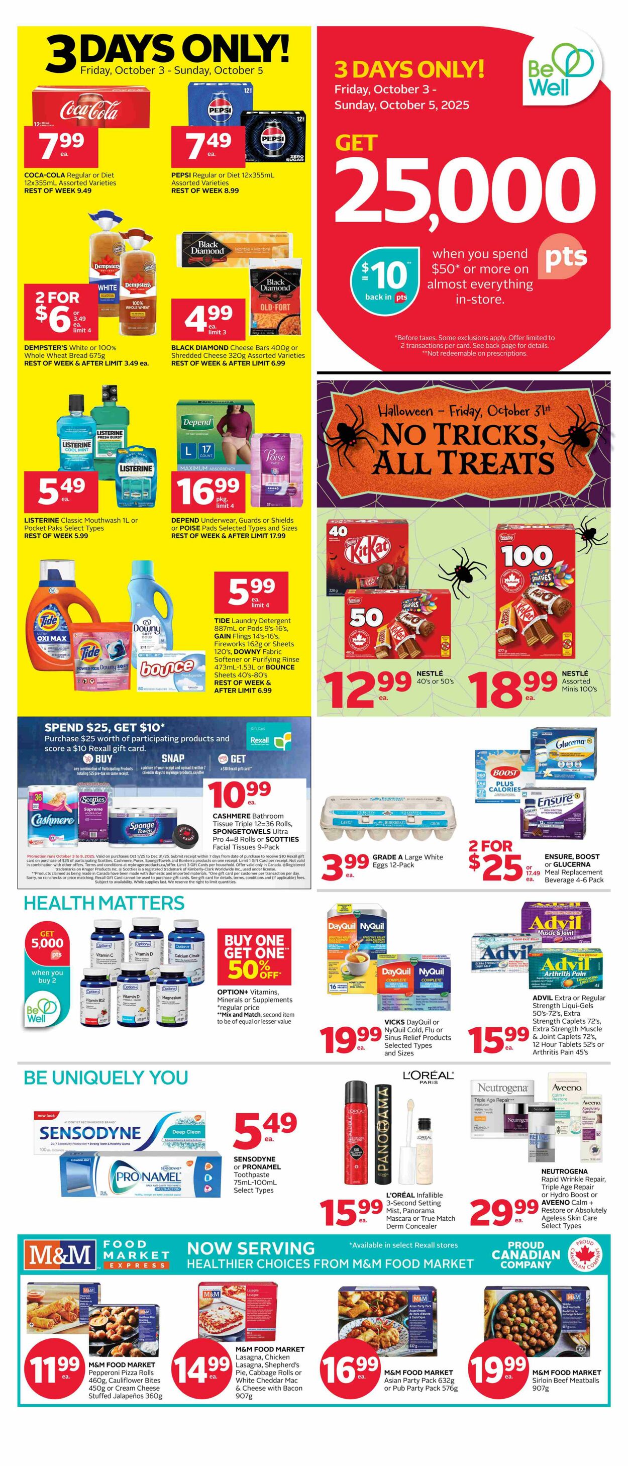 Flyer Rexall 03.10.2025 - 09.10.2025