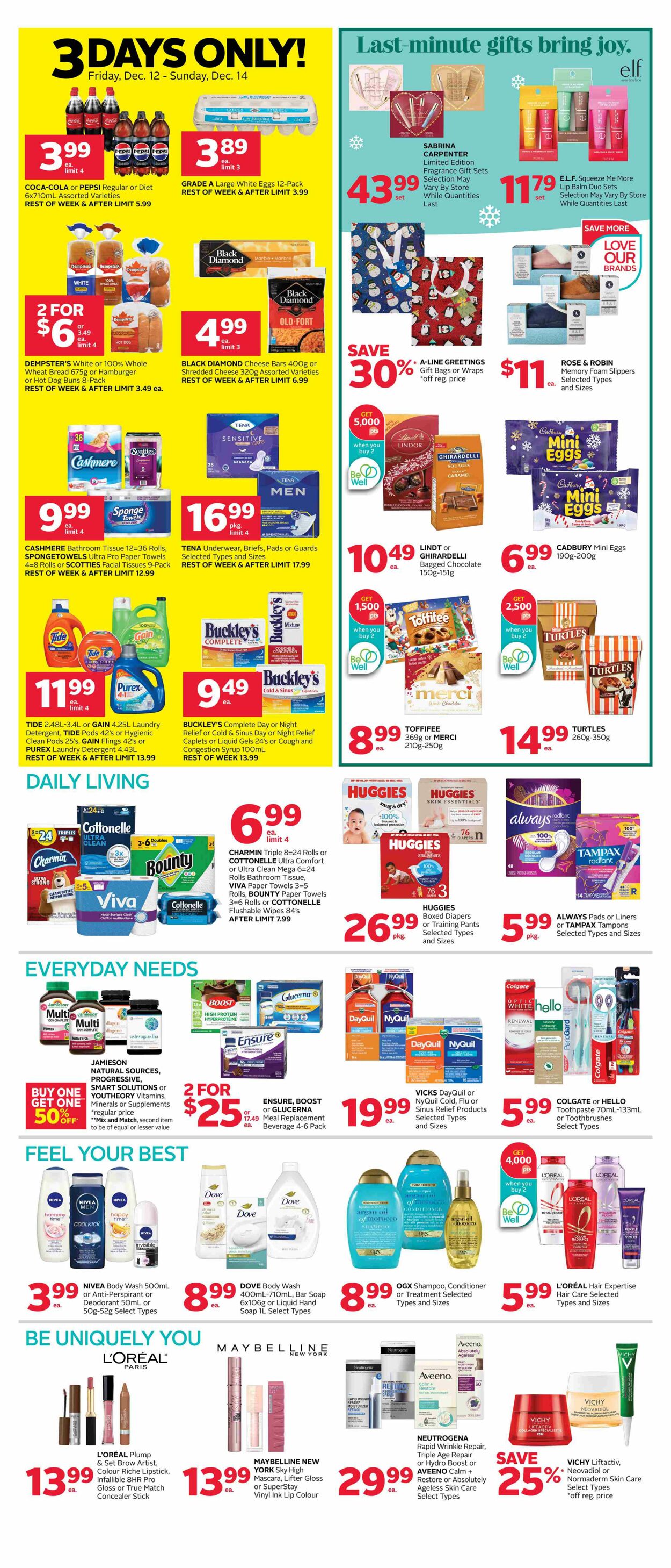 Flyer Rexall 12.12.2025 - 24.12.2025