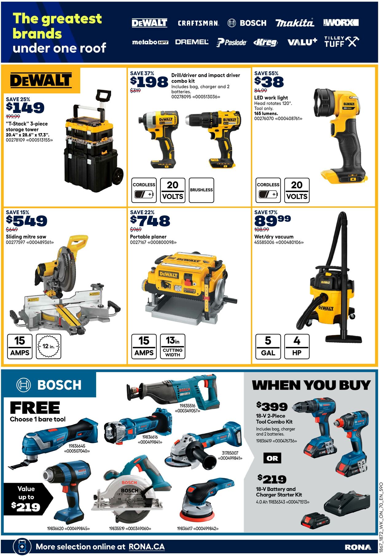 Flyer RONA 06.11.2025 - 28.01.2026