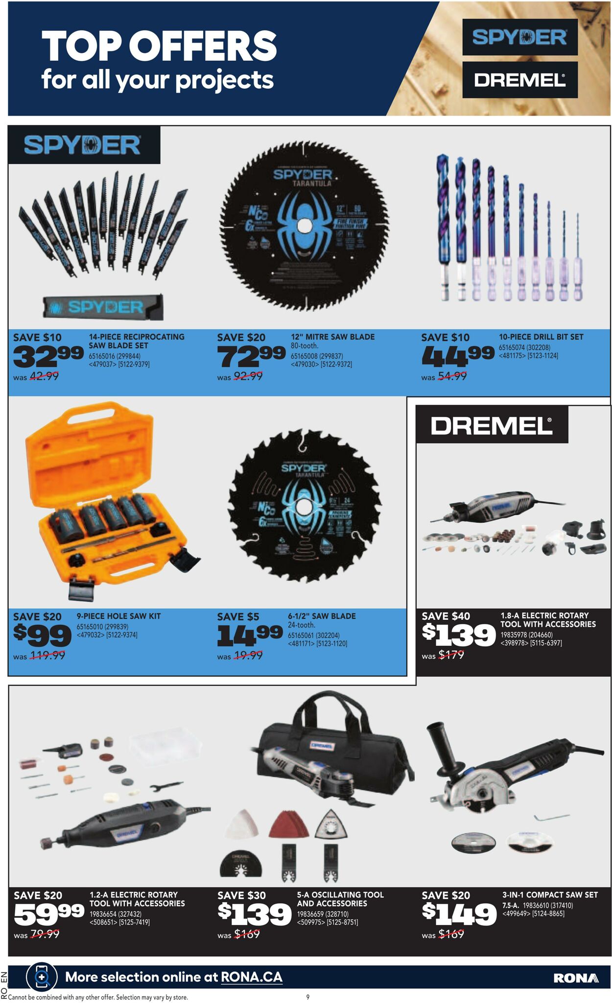 Flyer RONA 08.05.2025 - 30.07.2025