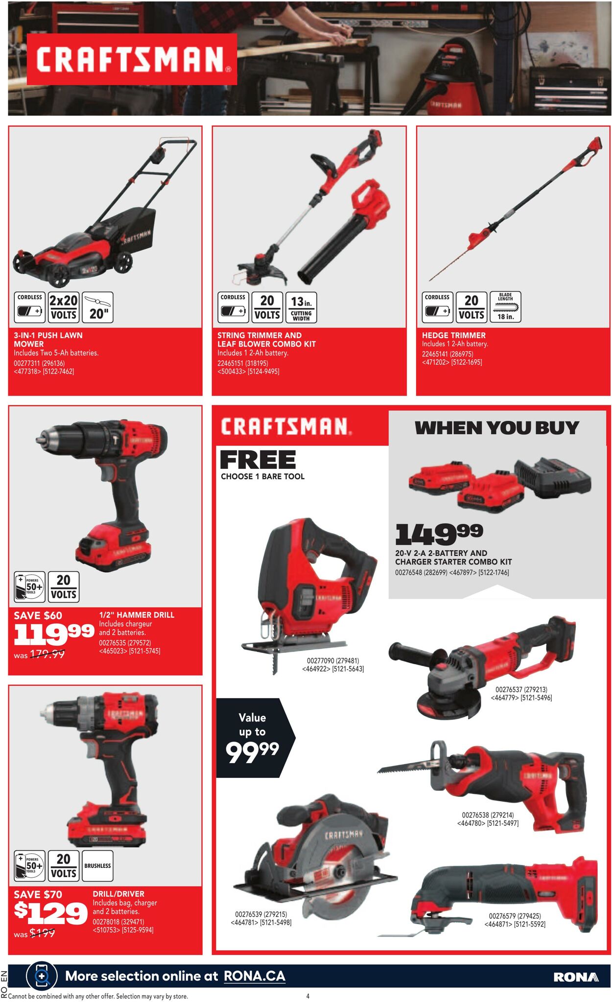 Flyer RONA 08.05.2025 - 30.07.2025