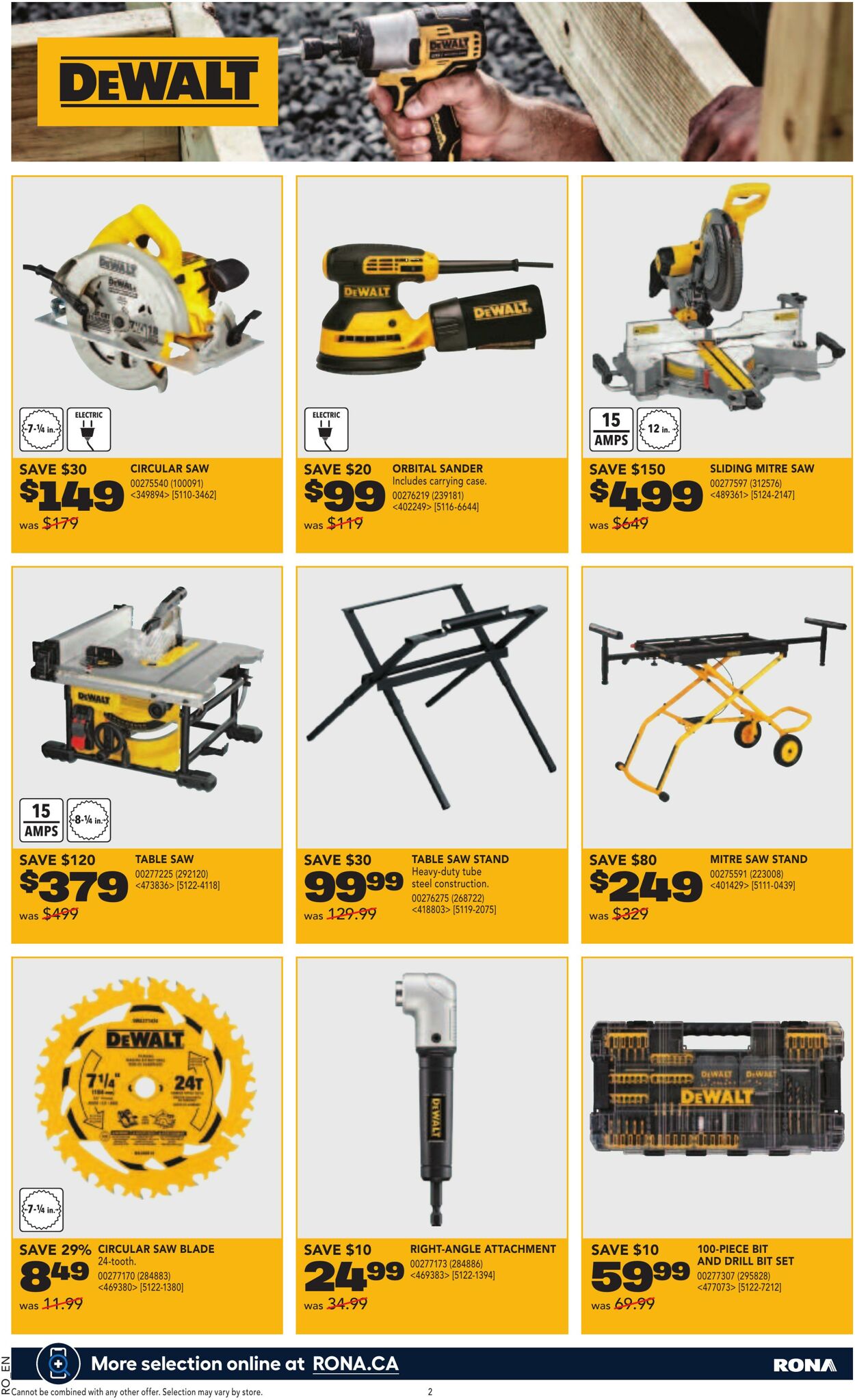 Flyer RONA 08.05.2025 - 30.07.2025