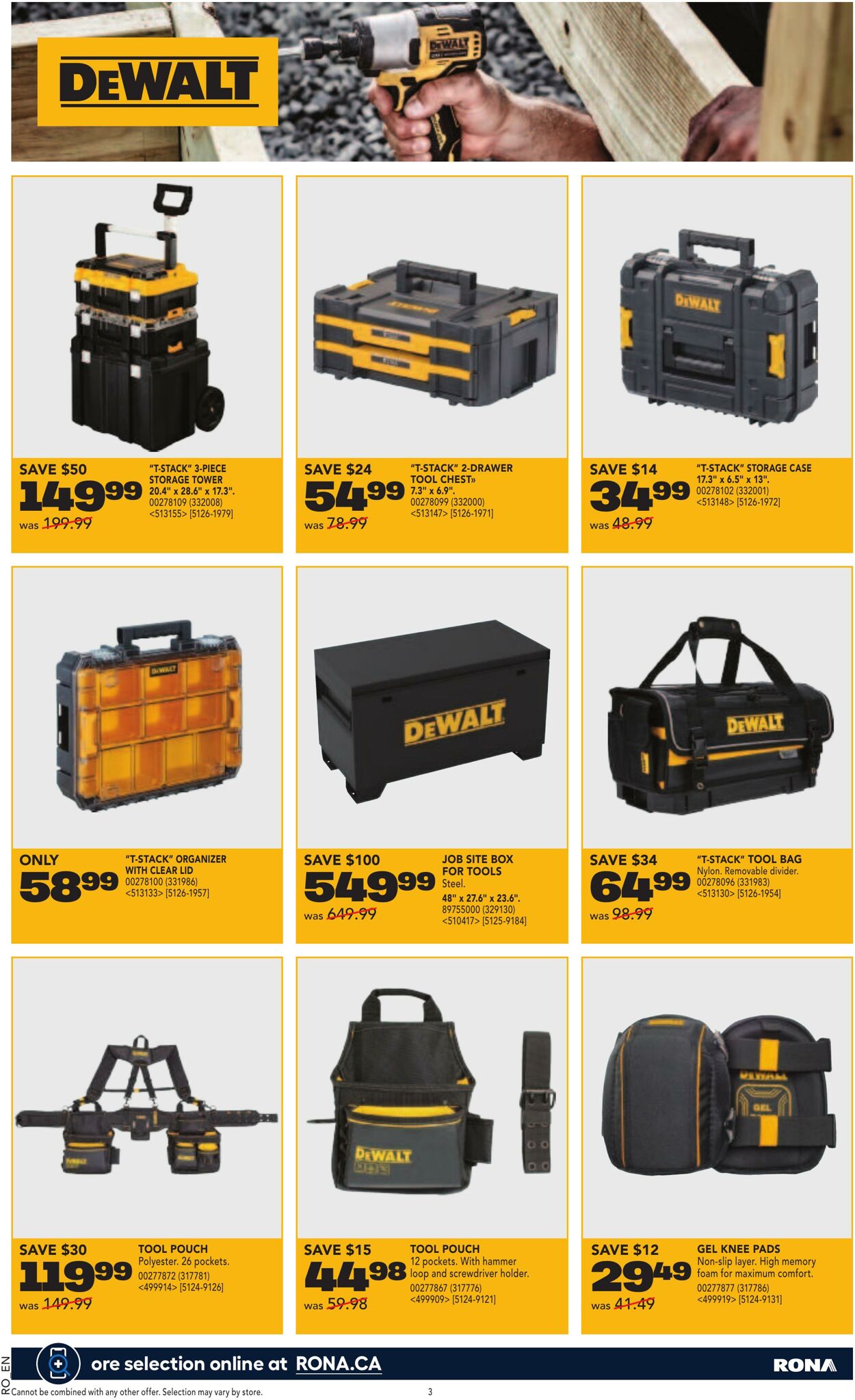 Flyer RONA 08.05.2025 - 30.07.2025