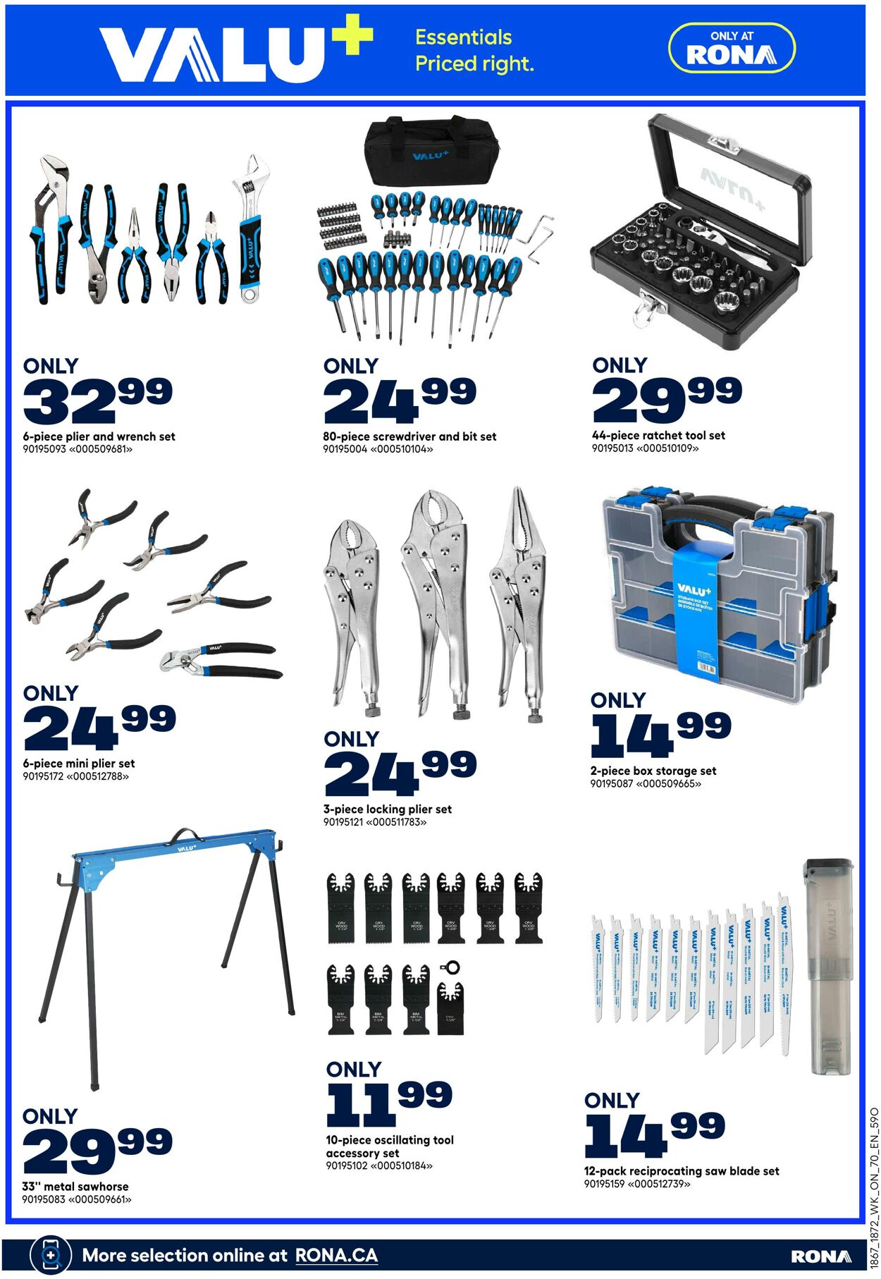 Flyer RONA 06.11.2025 - 28.01.2026
