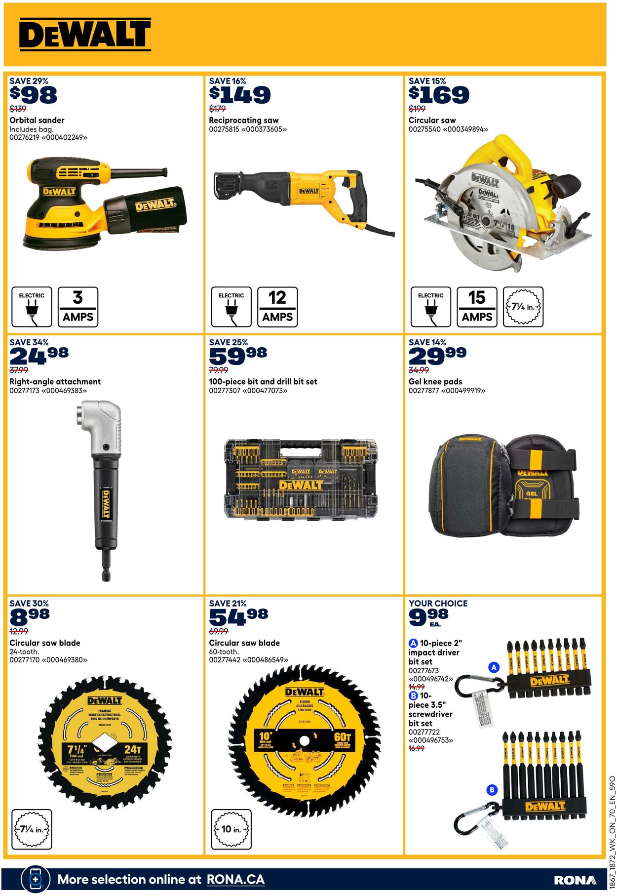 Flyer RONA 06.11.2025 - 28.01.2026