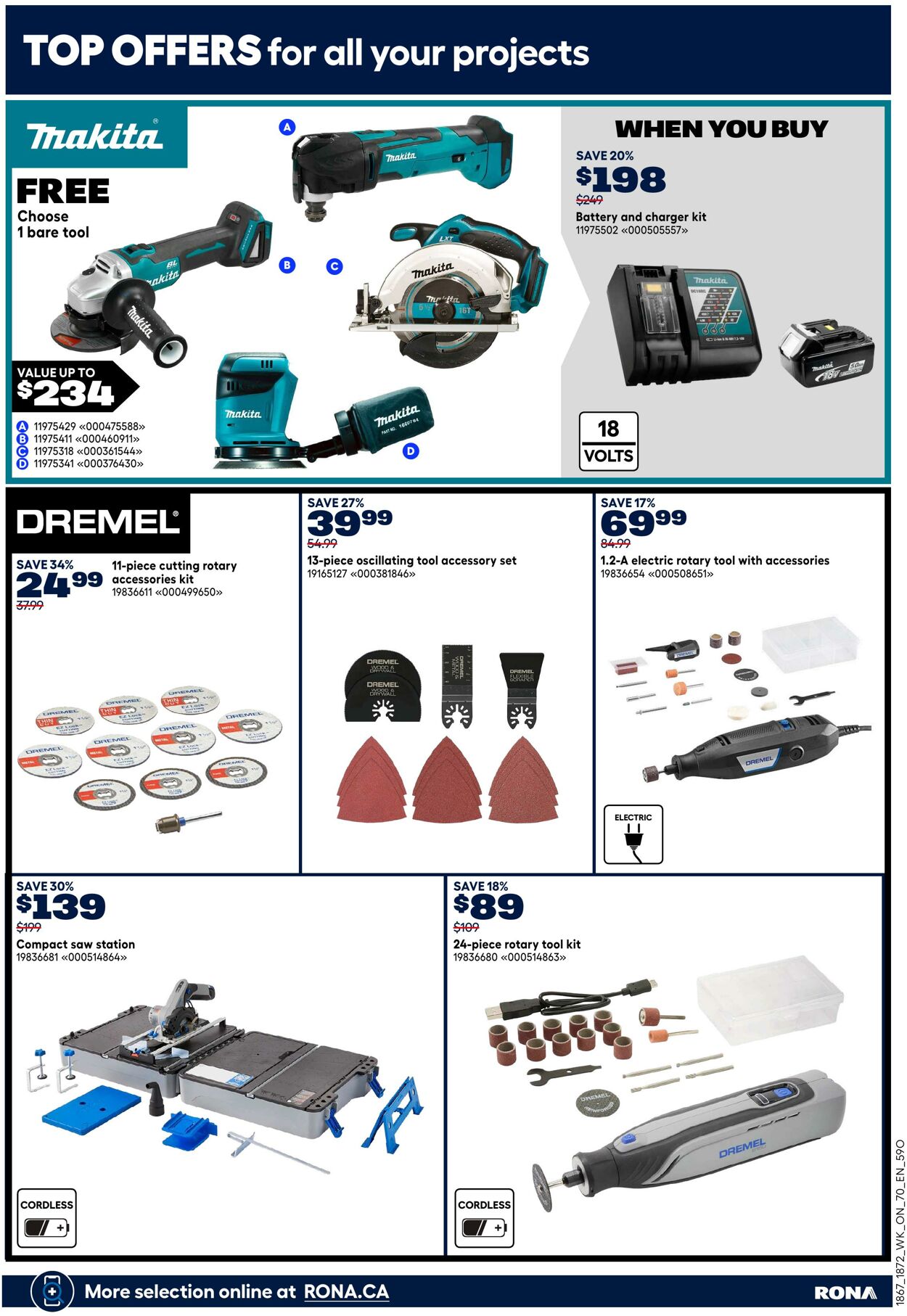 Flyer RONA 06.11.2025 - 28.01.2026
