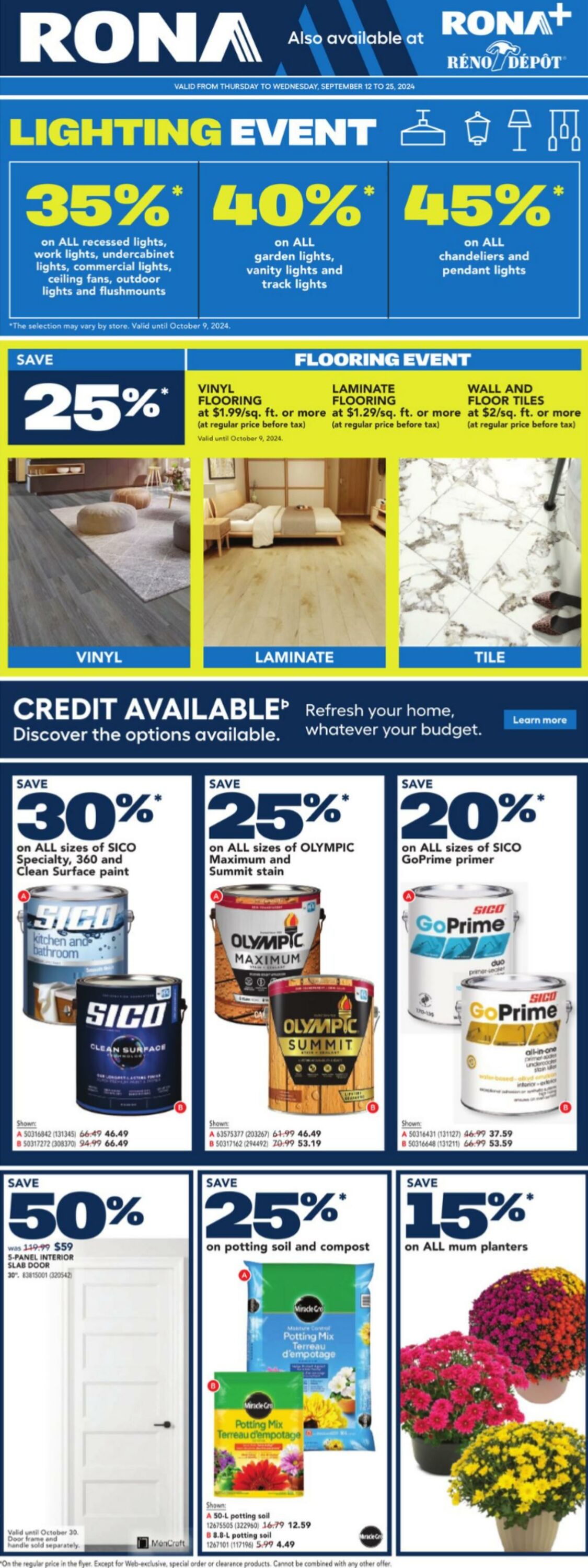 Lowe's Promotional flyers