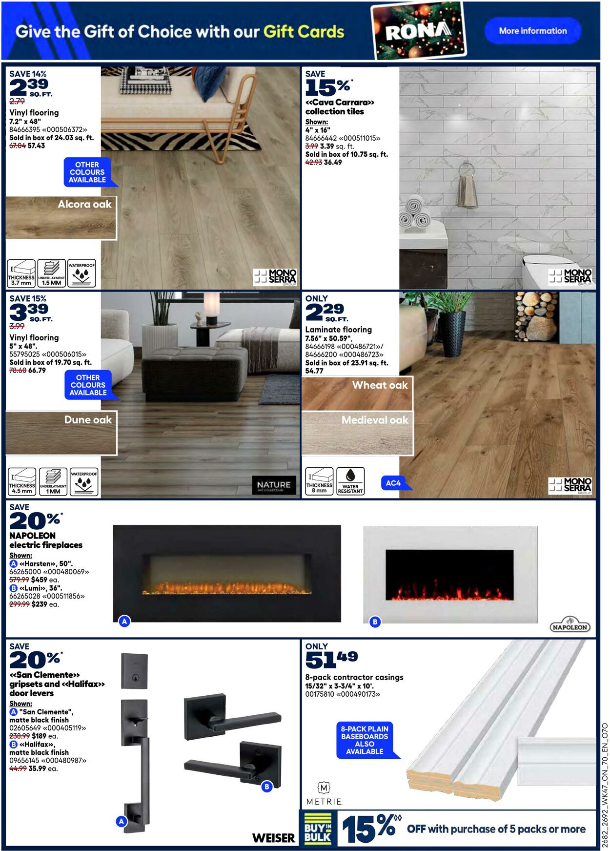 Flyer RONA 18.12.2025 - 31.12.2025