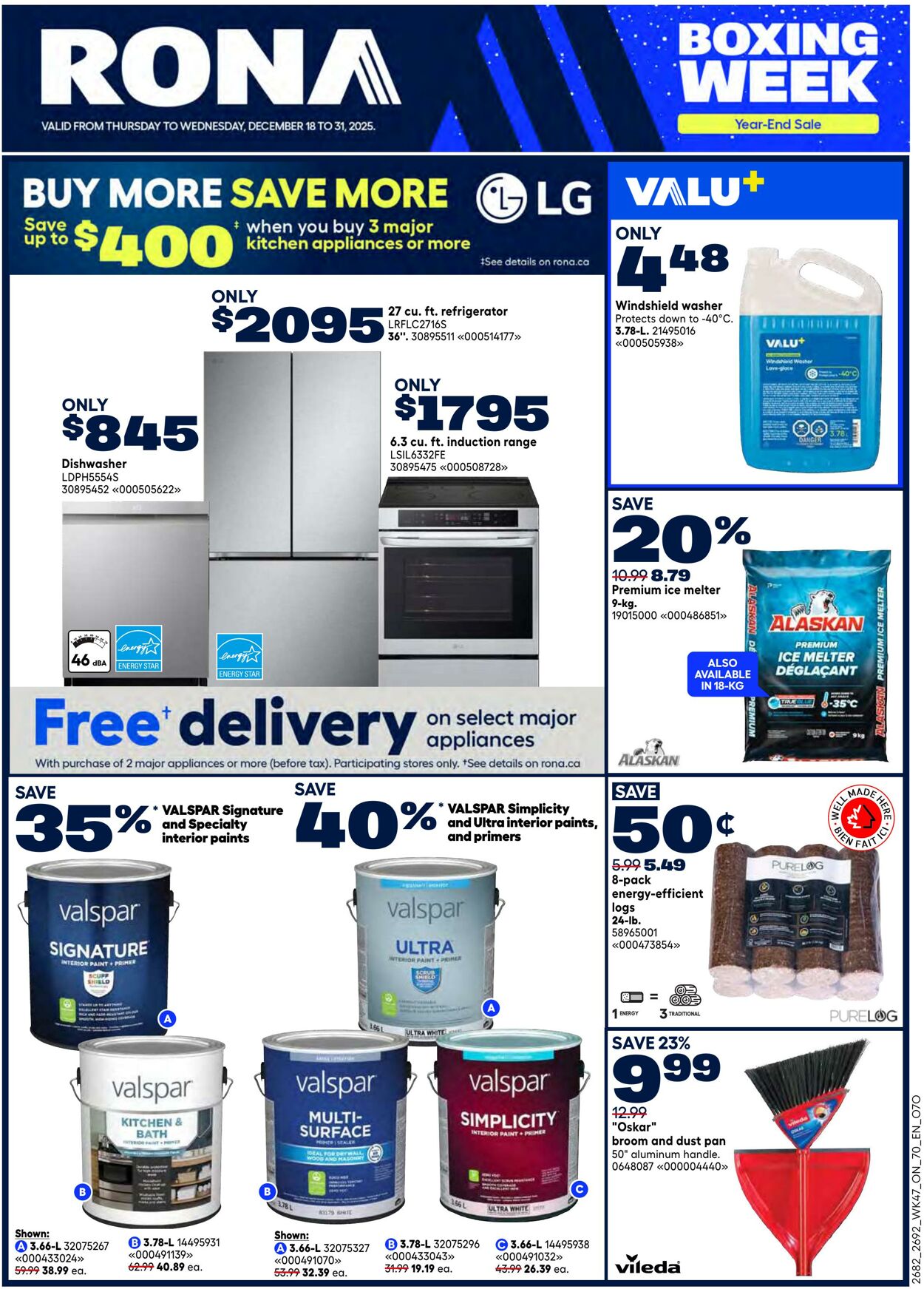 Flyer RONA 18.12.2025 - 31.12.2025