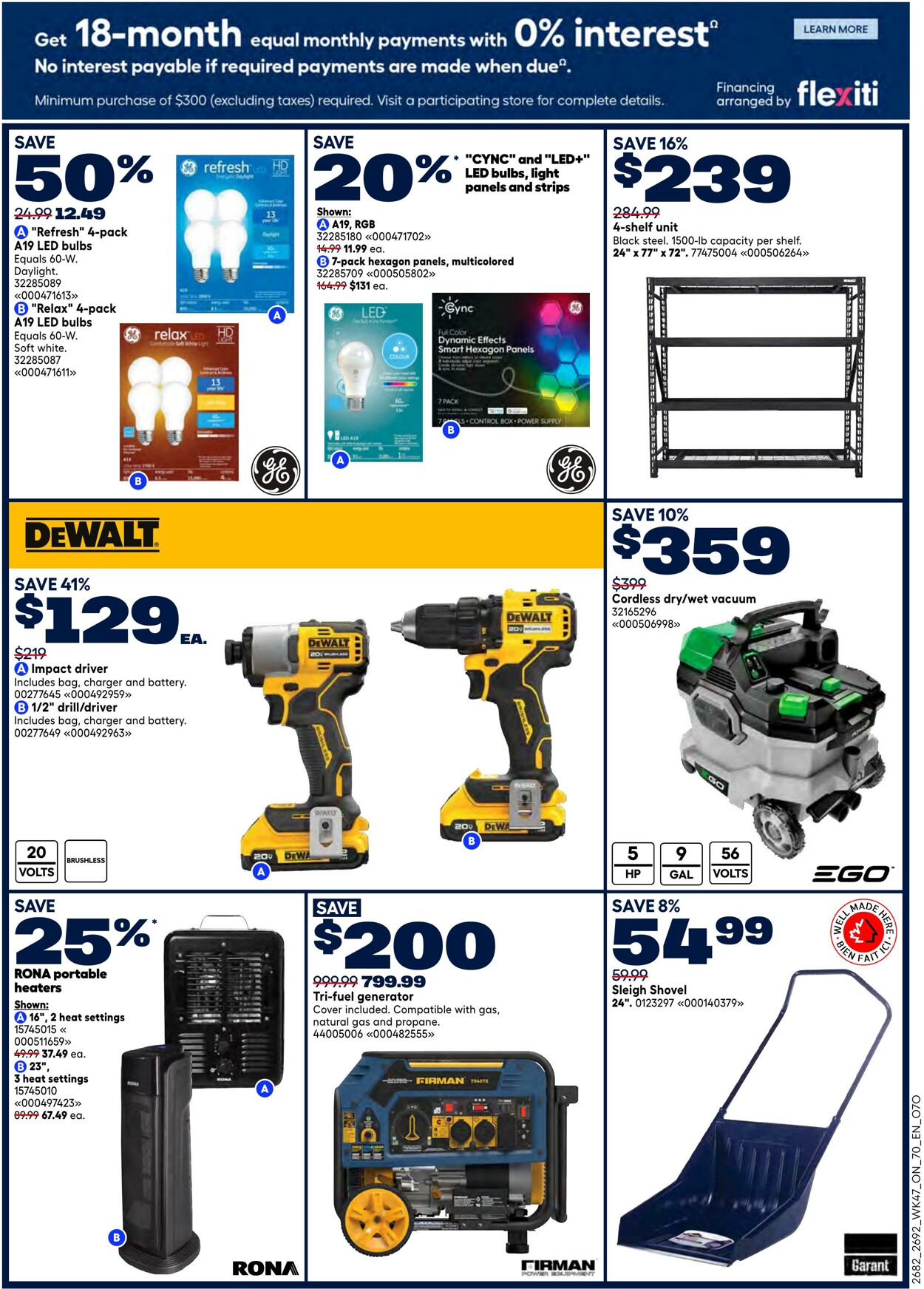 Flyer RONA 18.12.2025 - 31.12.2025