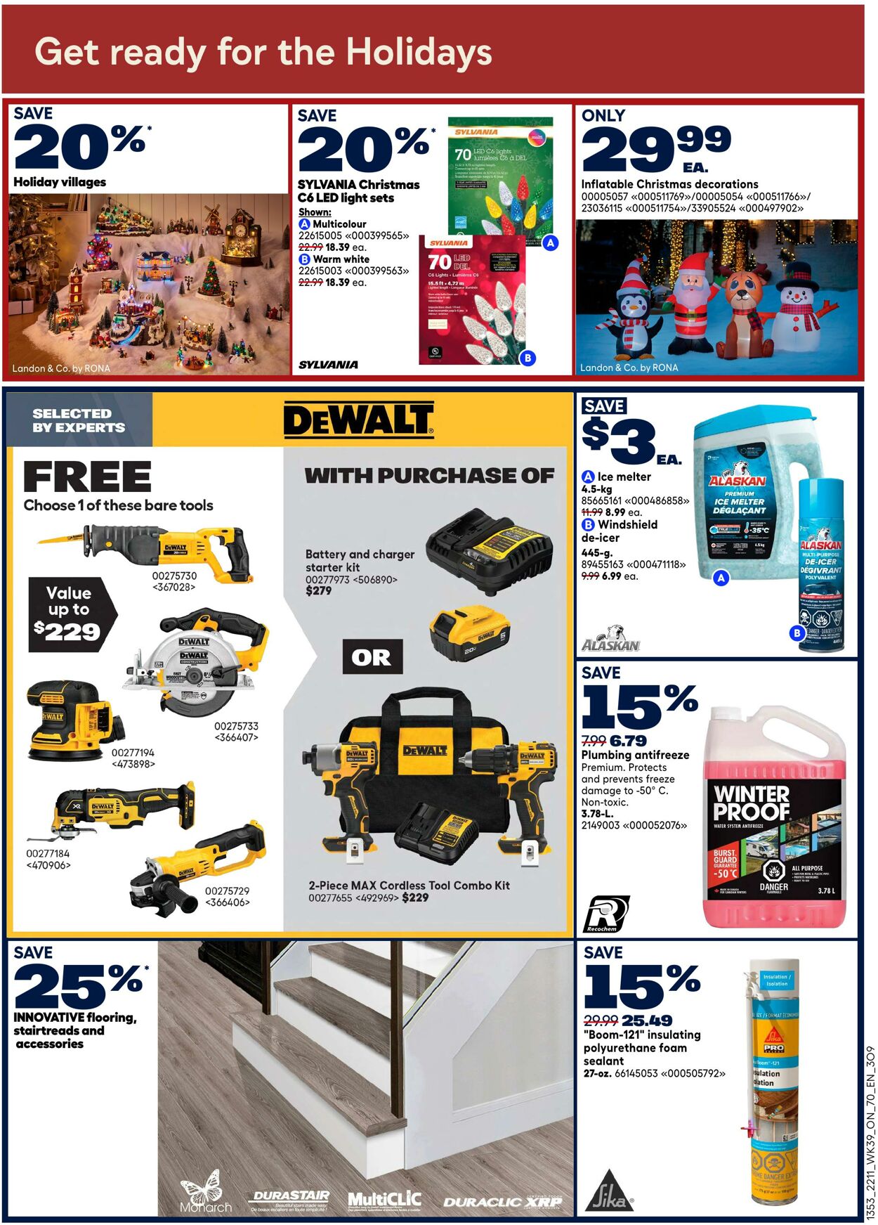 Flyer RONA 23.10.2025 - 05.11.2025
