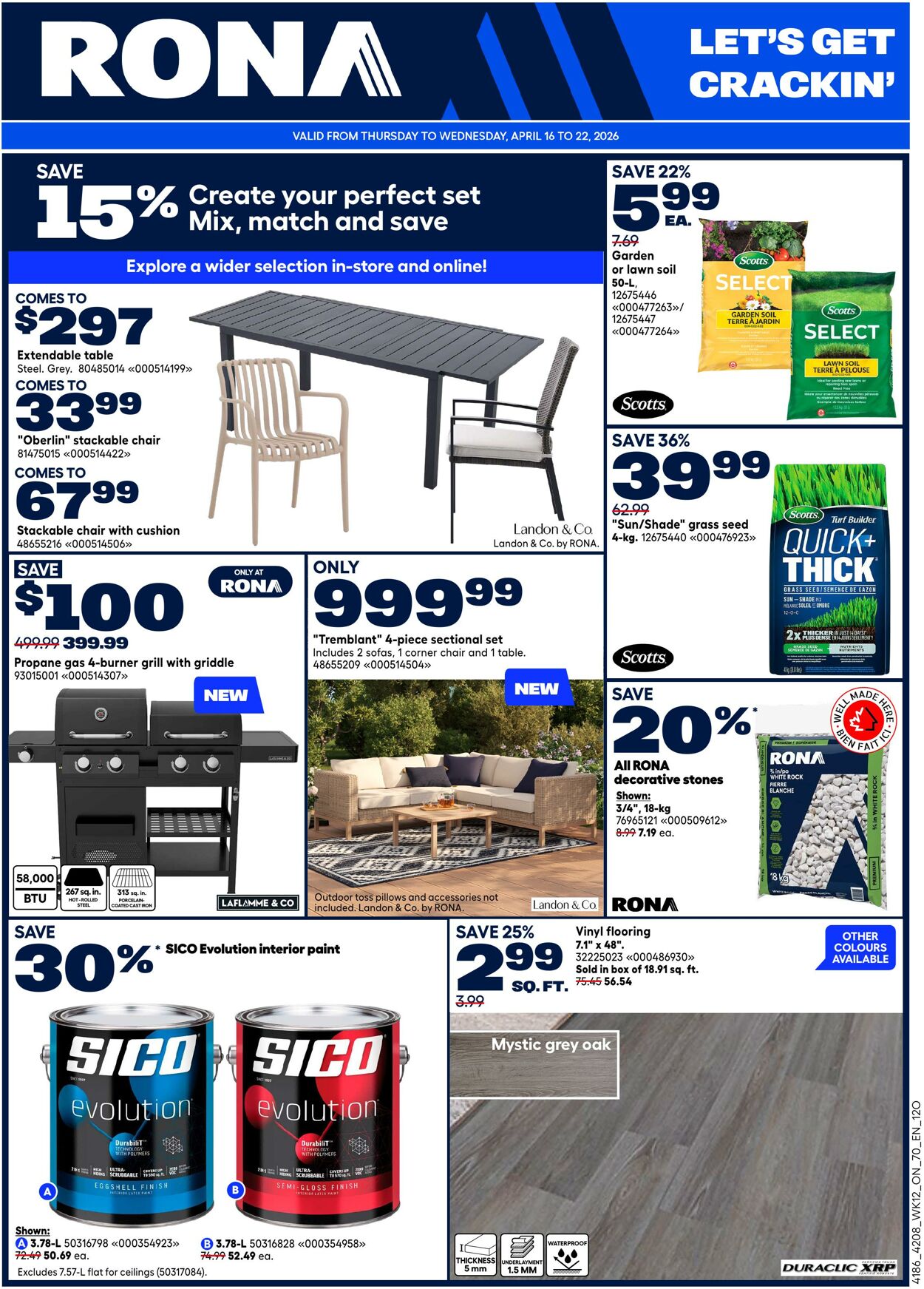 Flyer RONA 16.04.2026 - 22.04.2026
