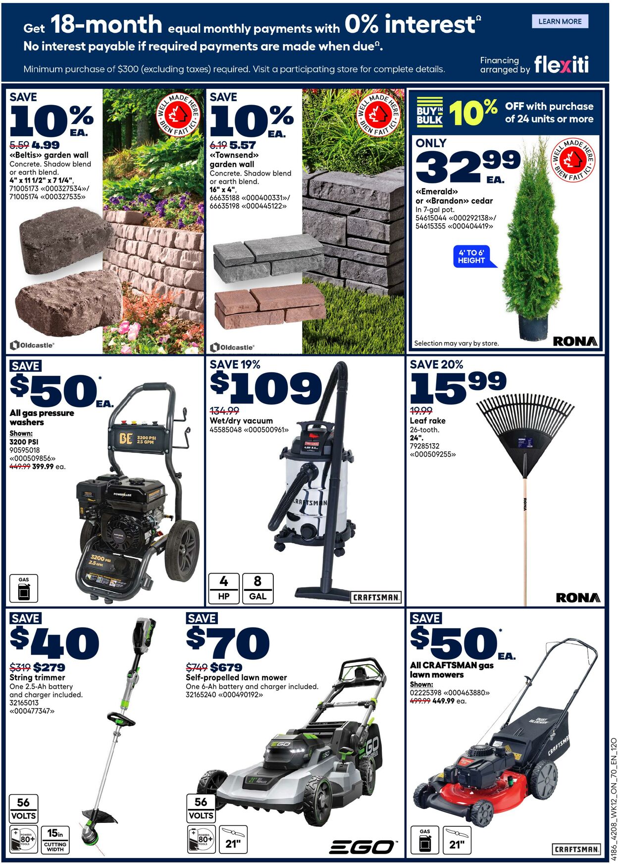 Flyer RONA 16.04.2026 - 22.04.2026