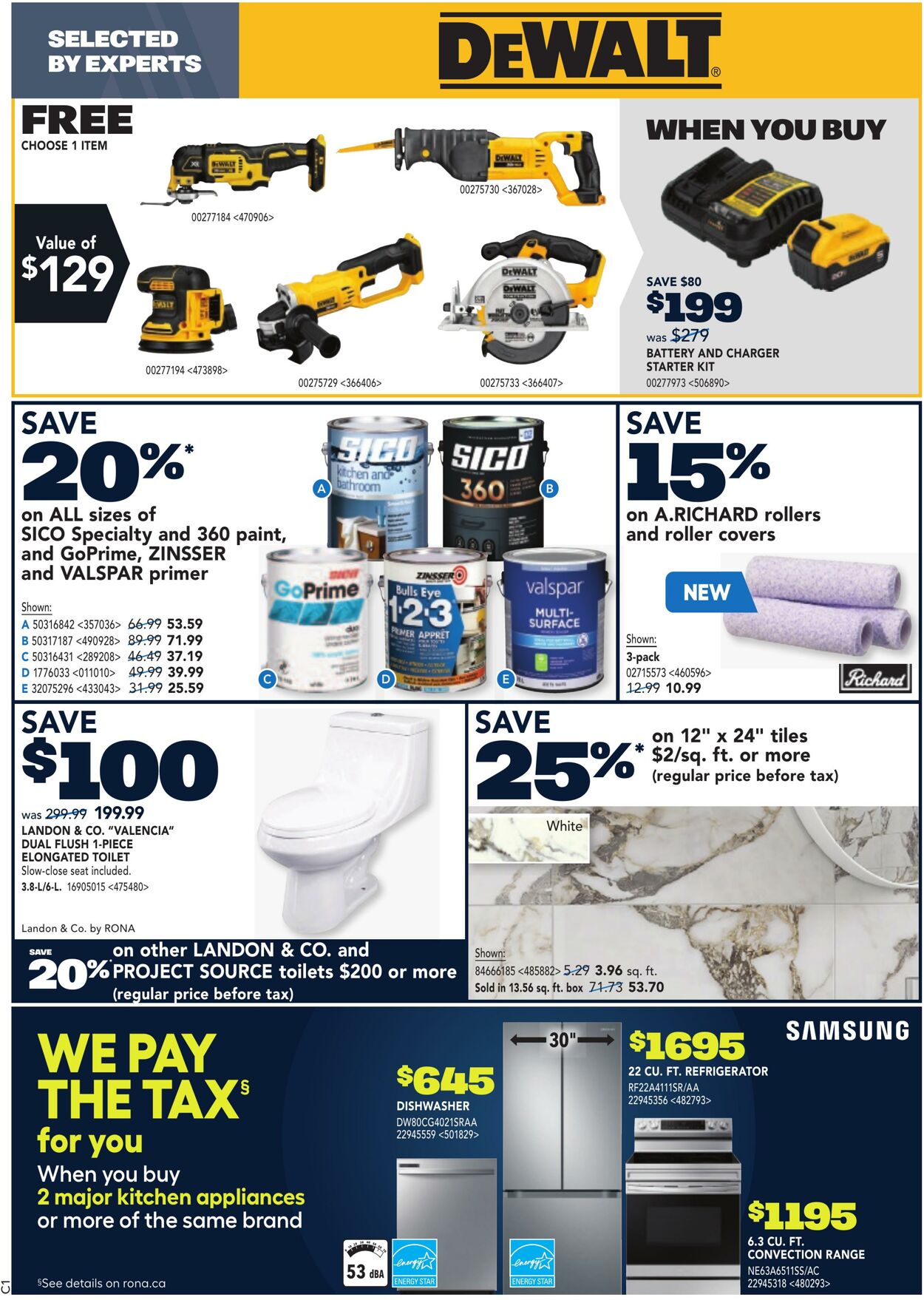 Flyer RONA 17.07.2025 - 23.07.2025