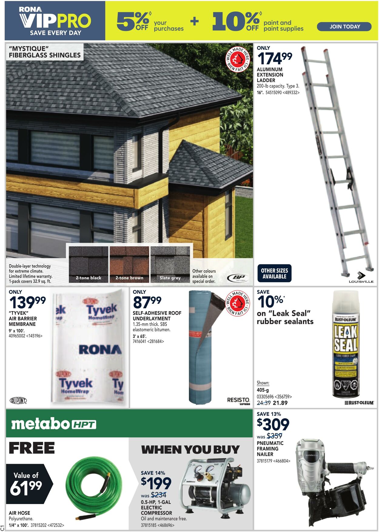 Flyer RONA 04.09.2025 - 10.09.2025