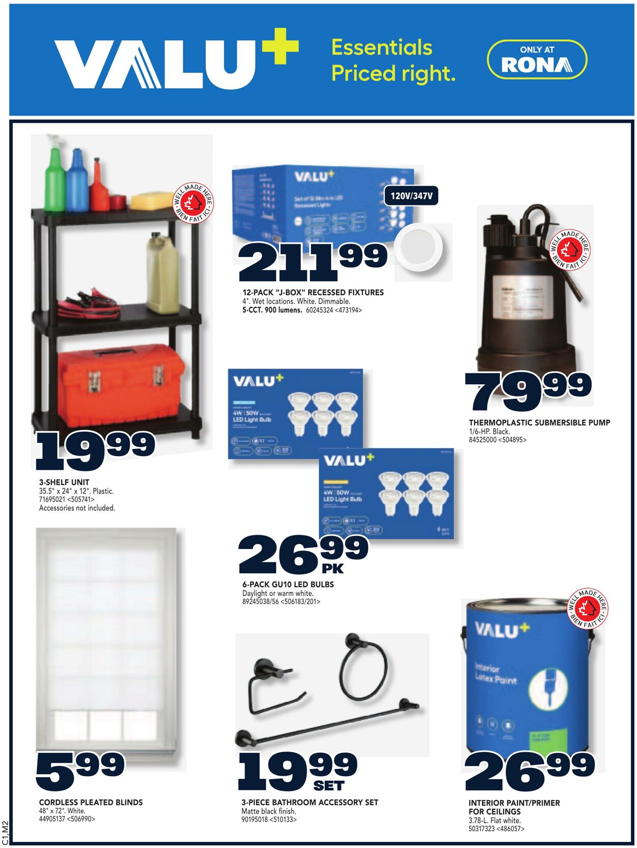 Flyer RONA 04.09.2025 - 10.09.2025