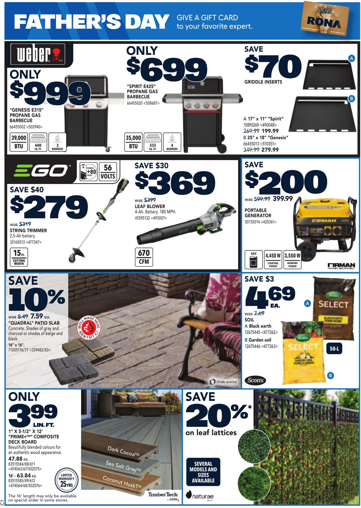 Flyer RONA 05.06.2025 - 11.06.2025