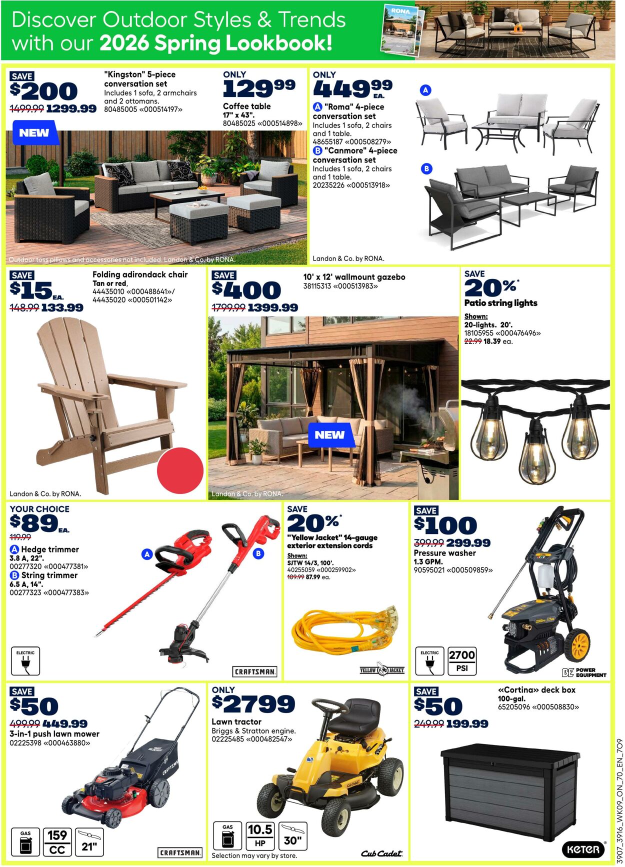 Flyer RONA 26.03.2026 - 01.04.2026