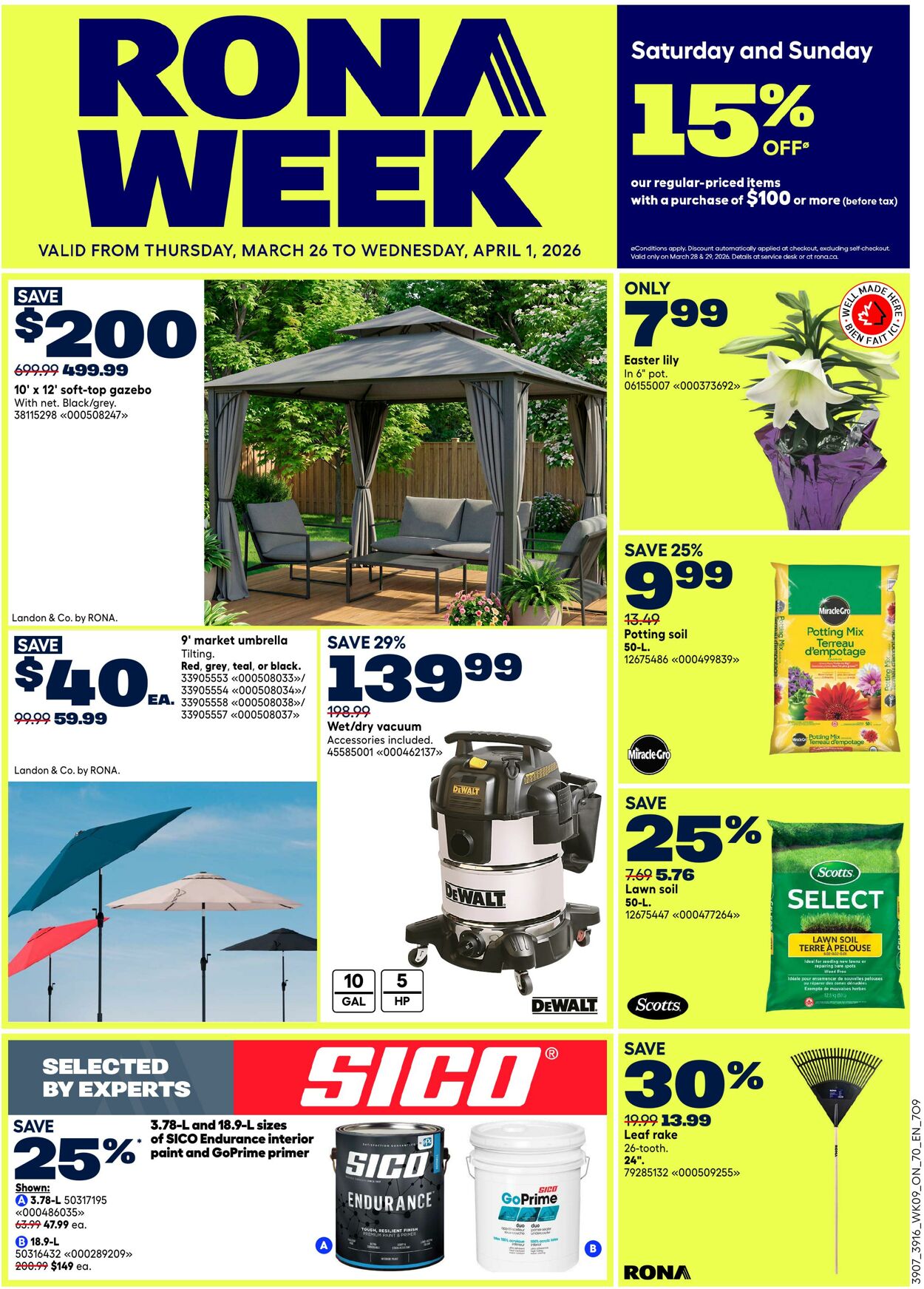 Flyer RONA 26.03.2026 - 01.04.2026