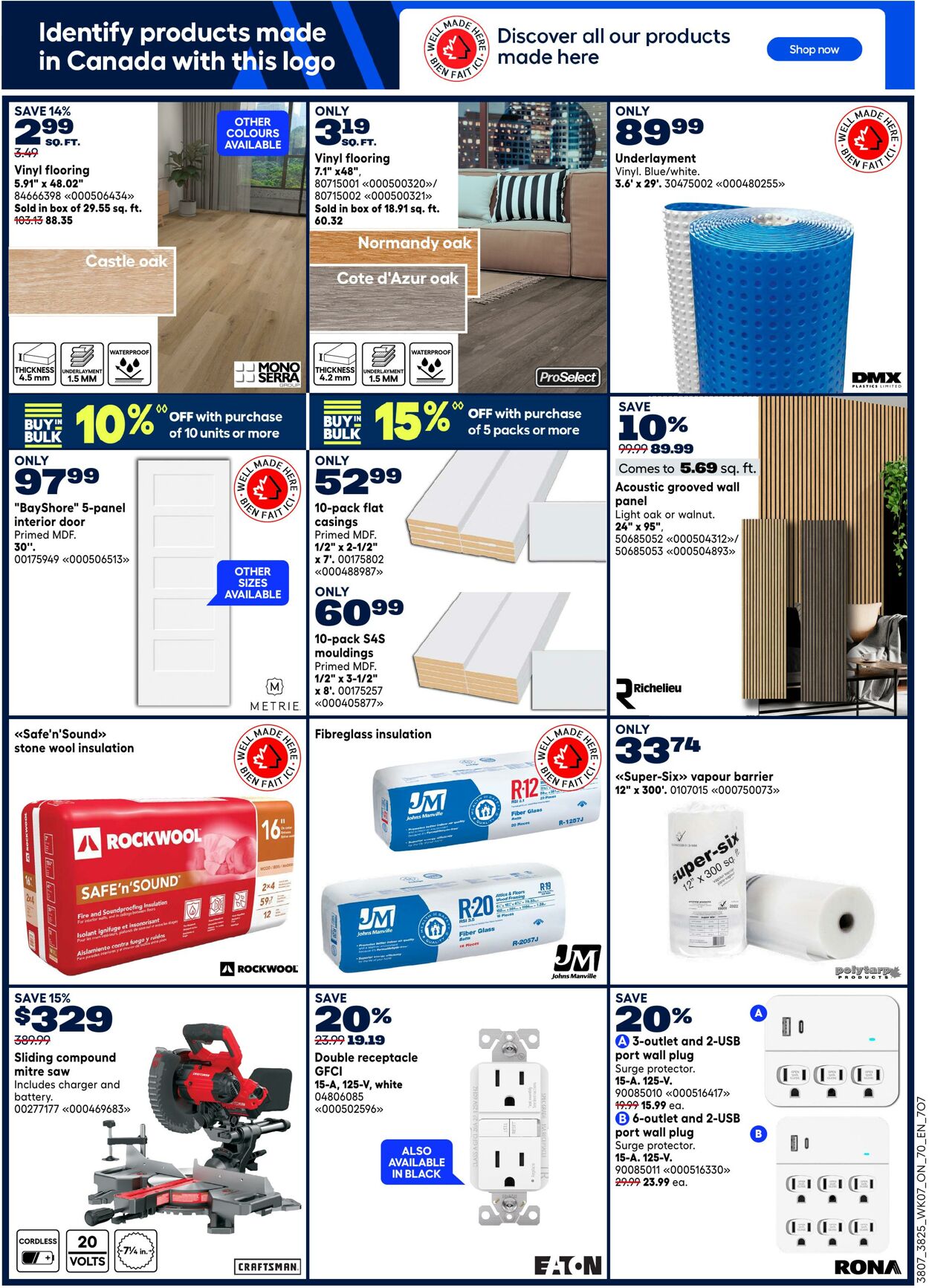 Flyer RONA 12.03.2026 - 25.03.2026