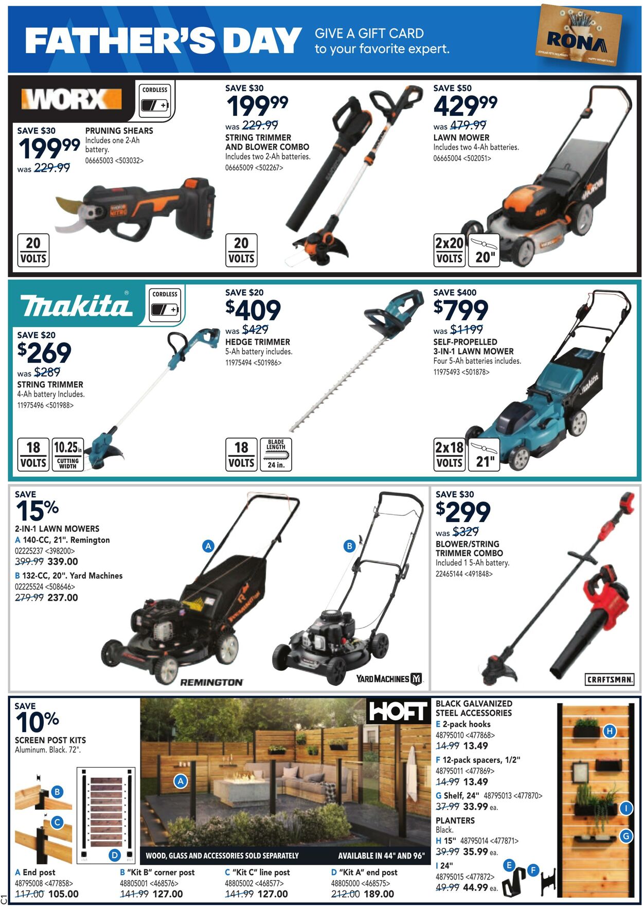 Flyer RONA 29.05.2025 - 04.06.2025