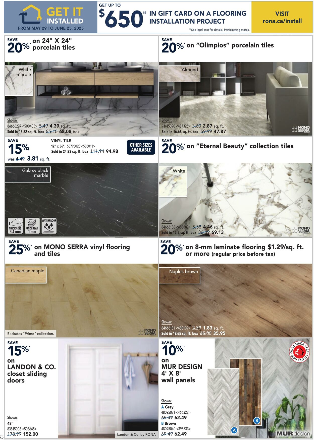 Flyer RONA 29.05.2025 - 04.06.2025