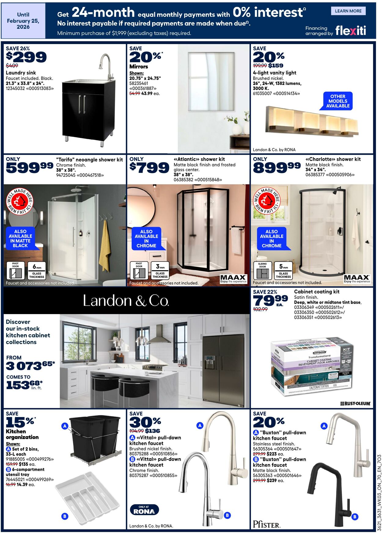 Flyer RONA 12.02.2026 - 25.02.2026