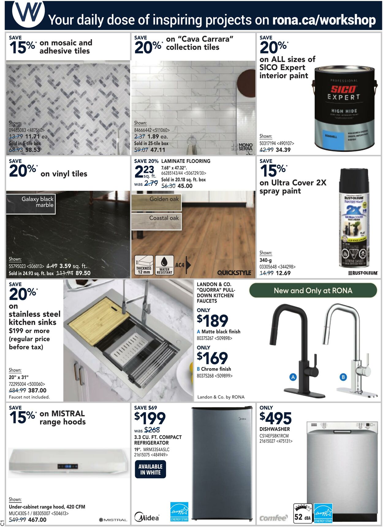Flyer RONA 10.07.2025 - 16.07.2025