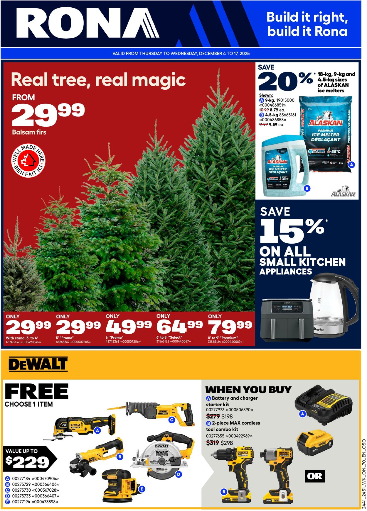 Flyer RONA 04.12.2025 - 17.12.2025