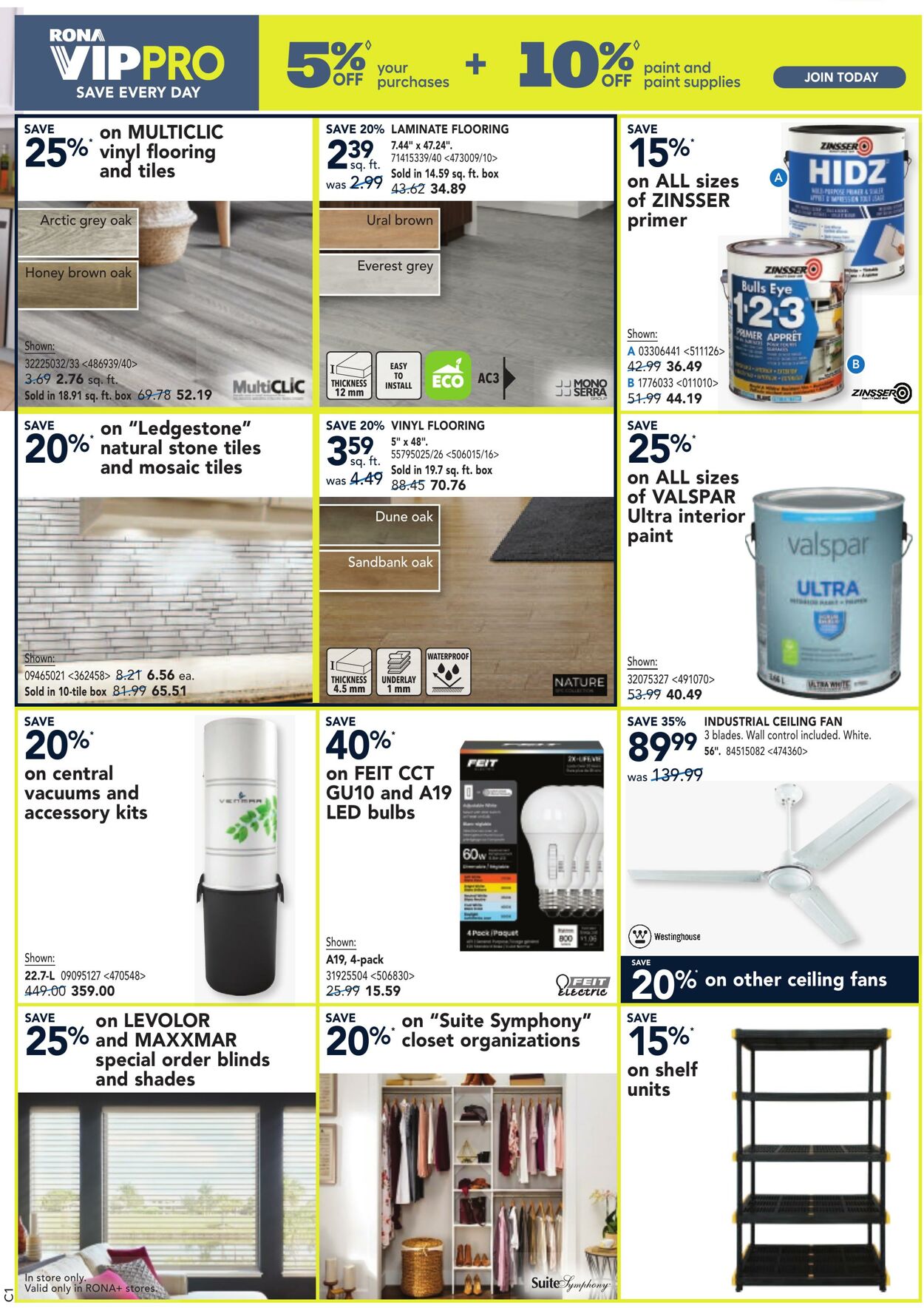 Flyer RONA 28.08.2025 - 03.09.2025