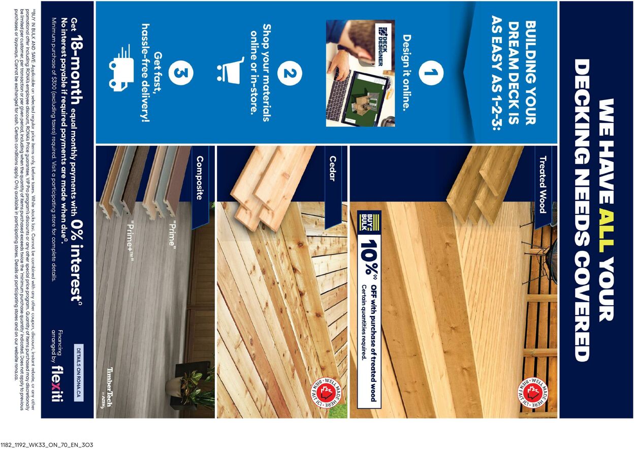 Flyer RONA 11.09.2025 - 24.09.2025