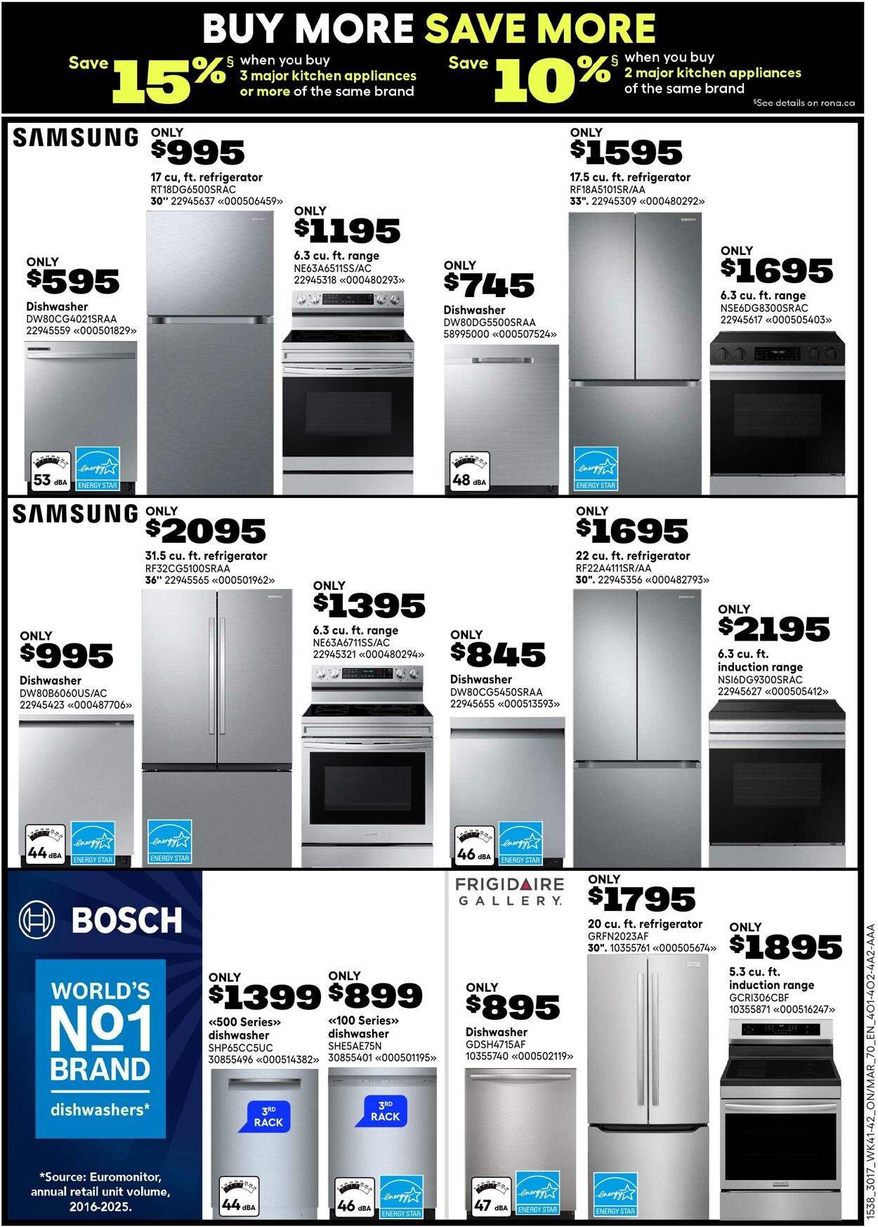 Flyer RONA 06.11.2025 - 19.11.2025