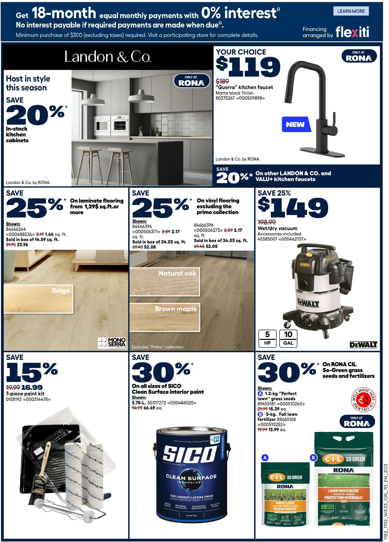 Flyer RONA 11.09.2025 - 24.09.2025