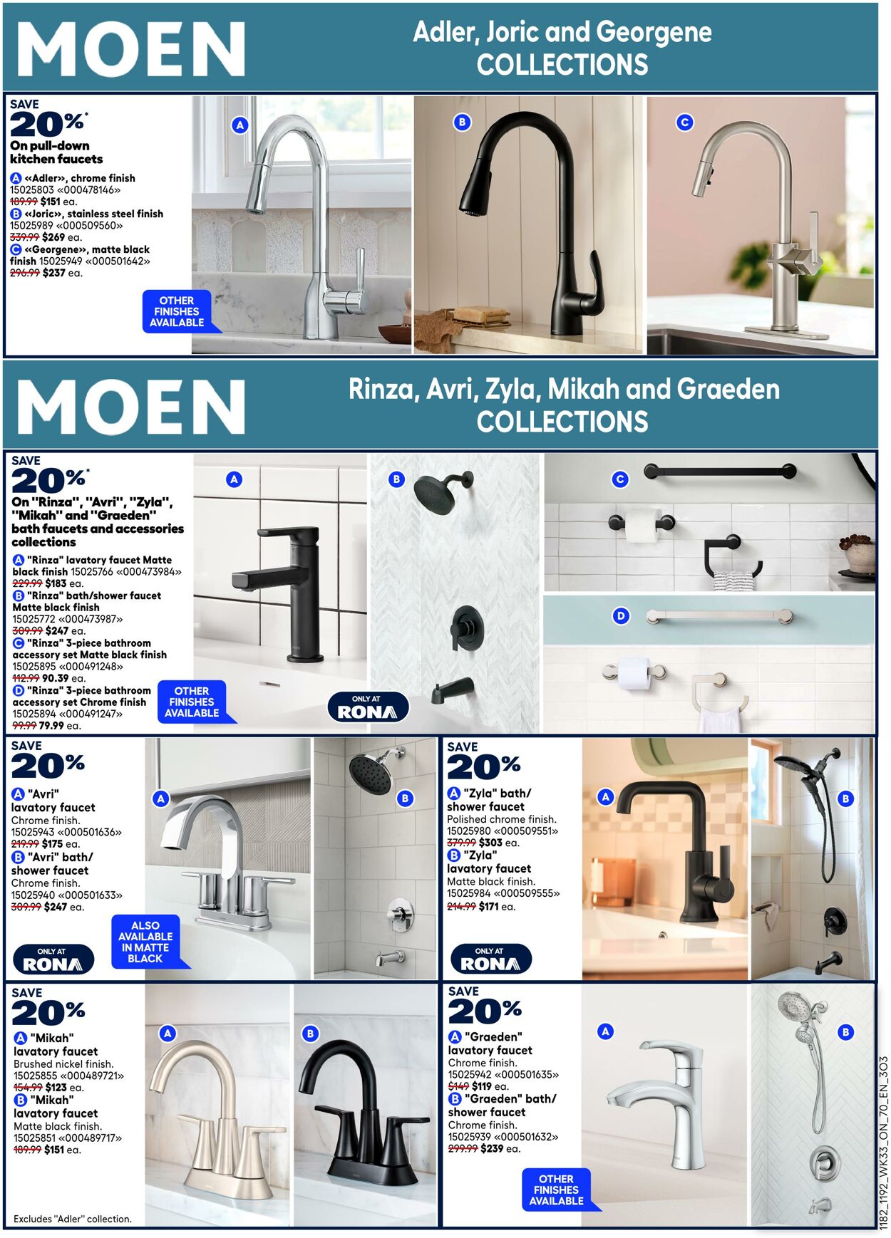 Flyer RONA 11.09.2025 - 24.09.2025
