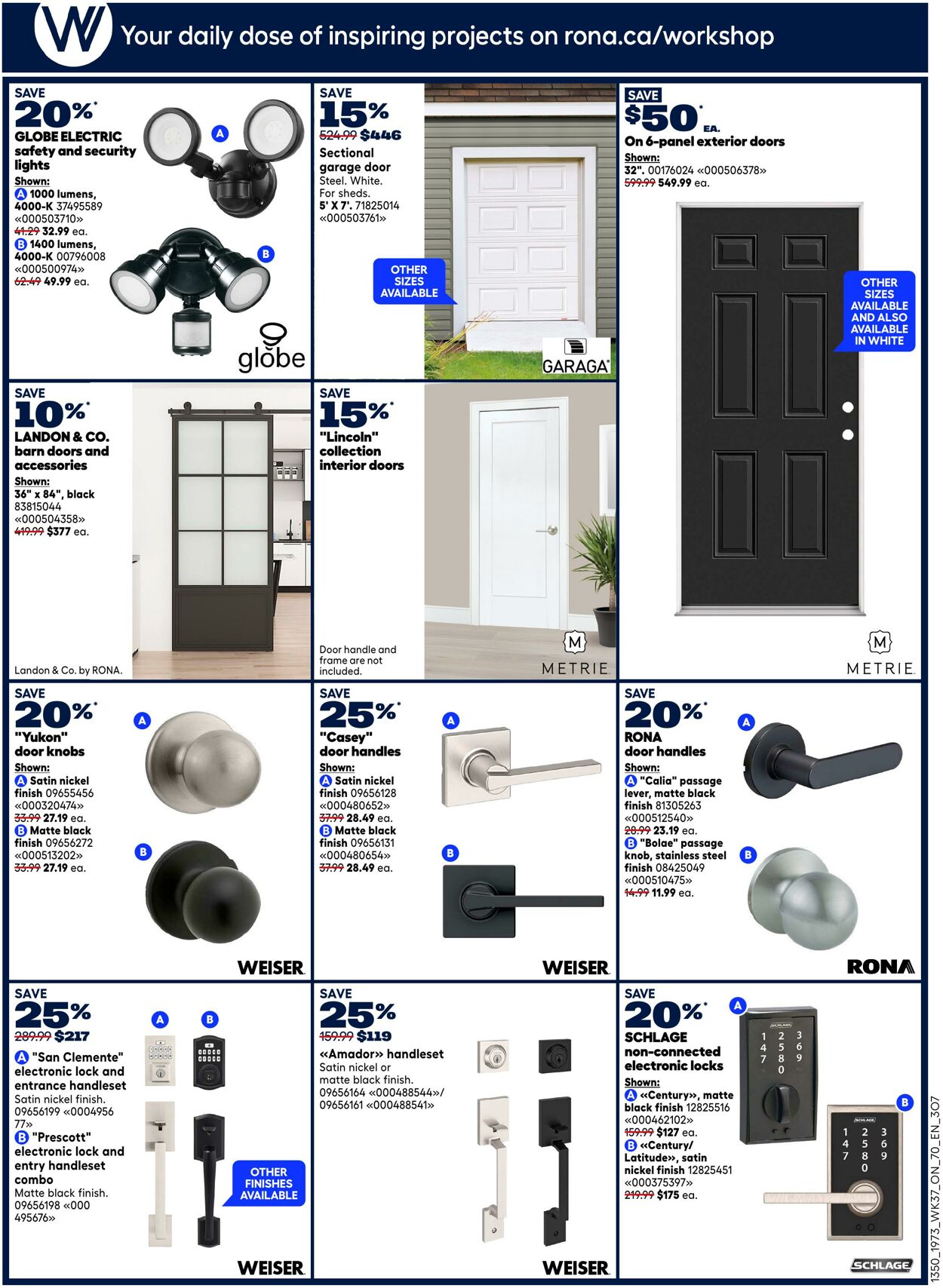 Flyer RONA 09.10.2025 - 22.10.2025