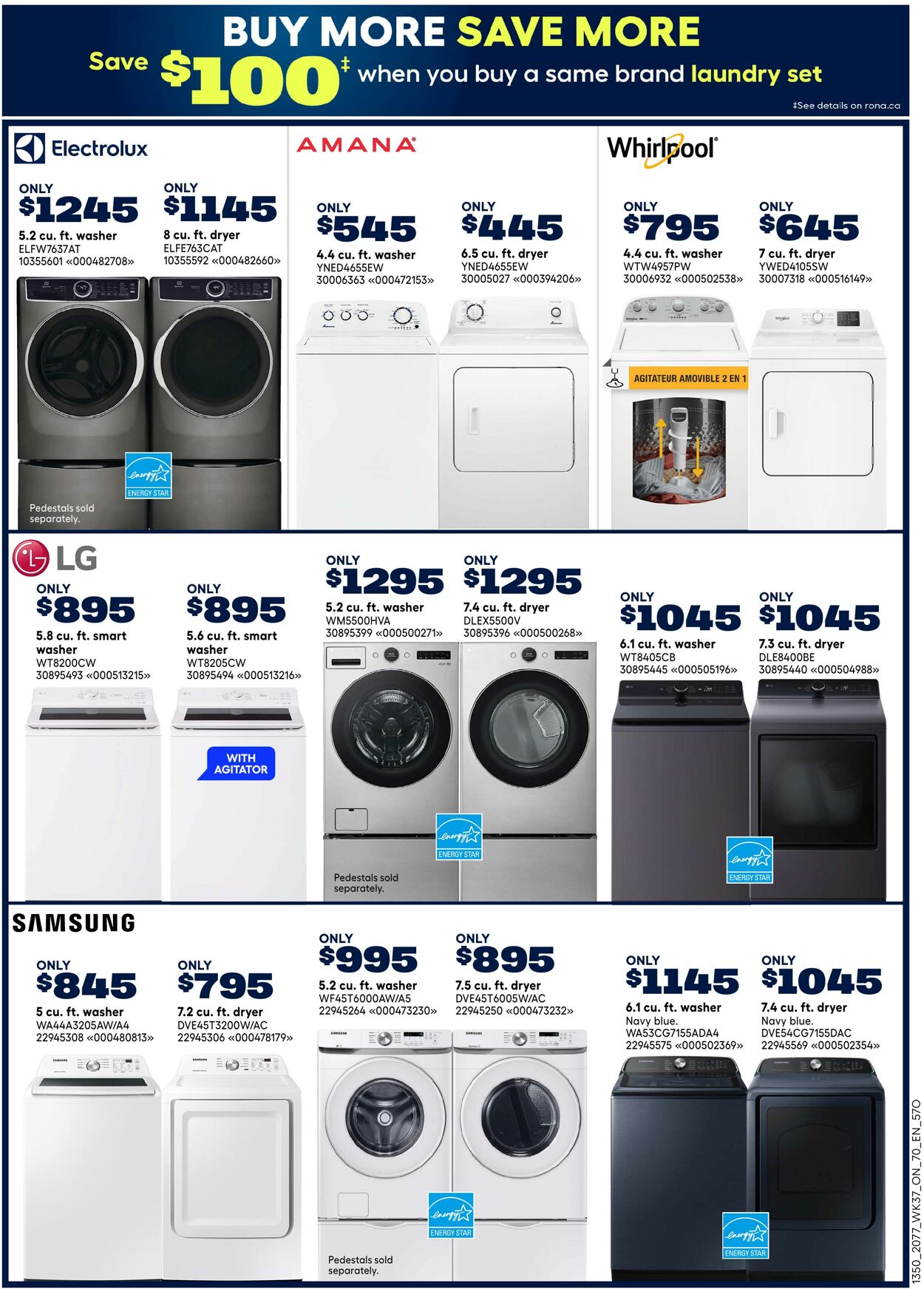 Flyer RONA 09.10.2025 - 22.10.2025