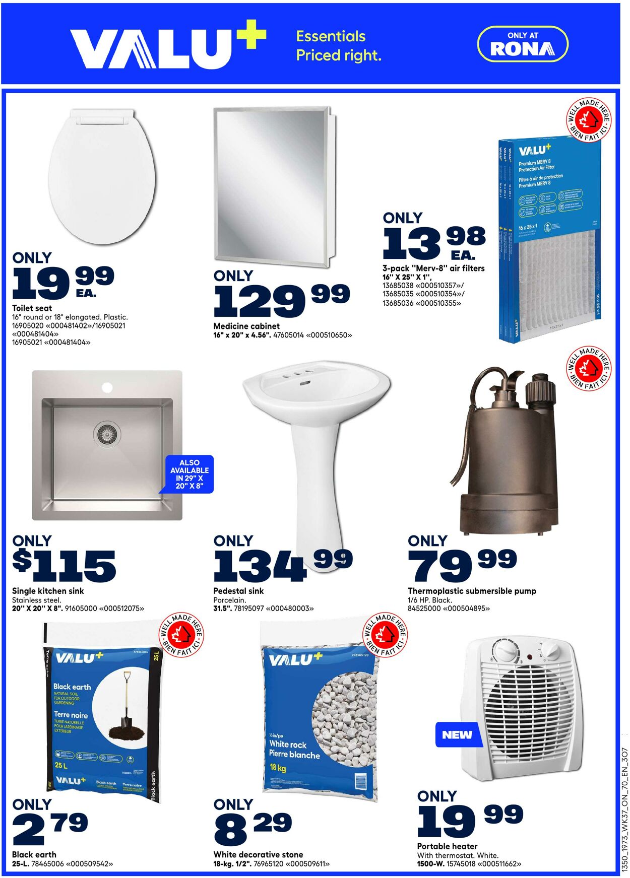 Flyer RONA 09.10.2025 - 22.10.2025