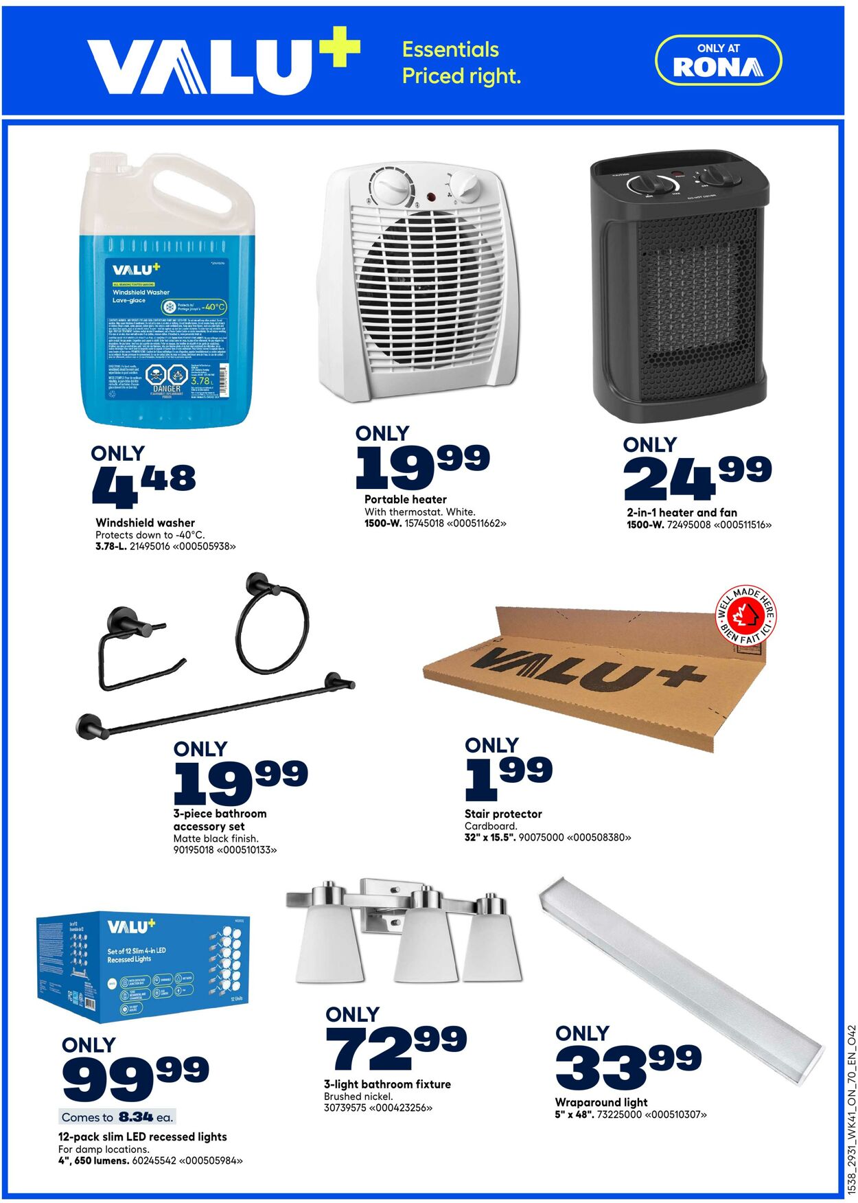 Flyer RONA 06.11.2025 - 19.11.2025