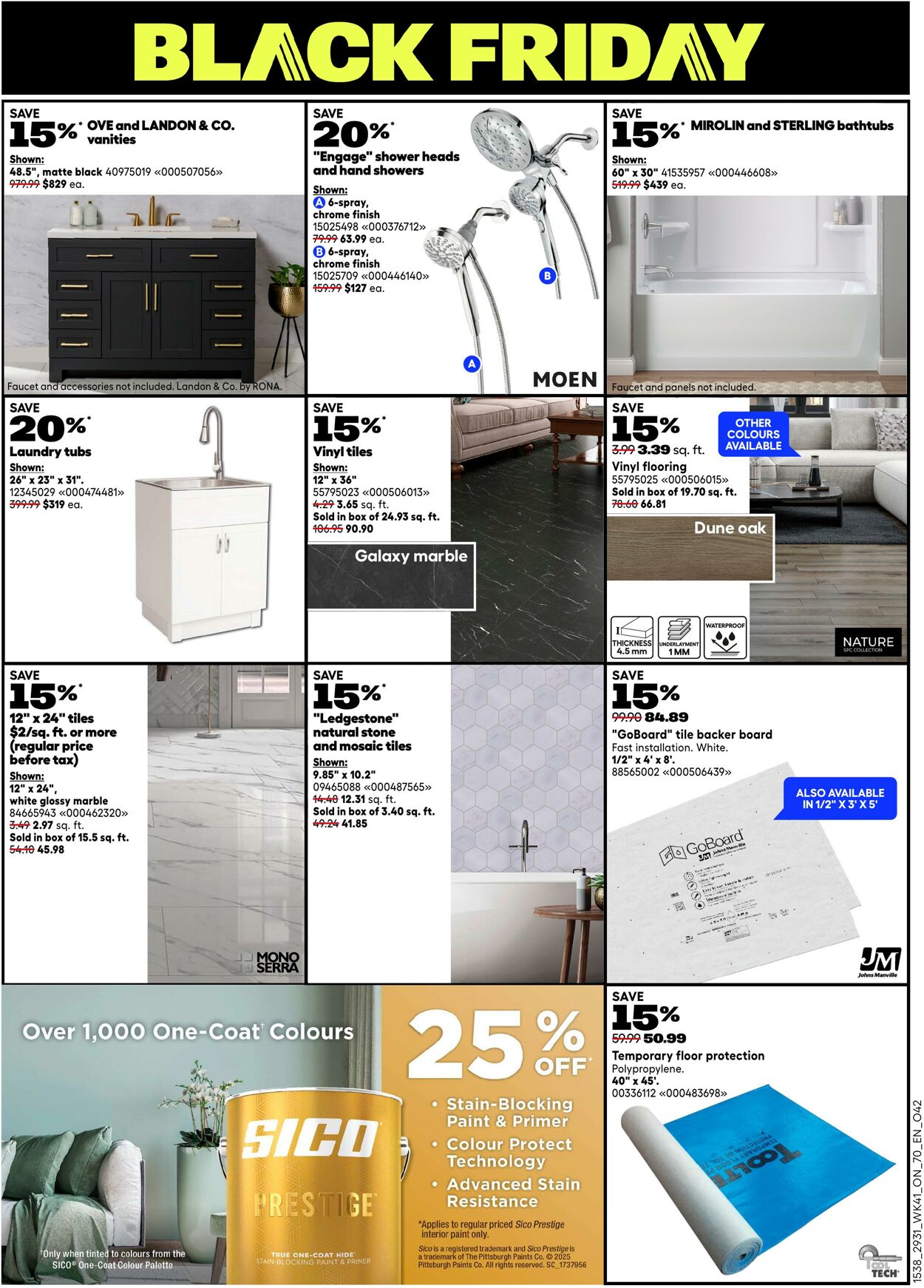Flyer RONA 06.11.2025 - 19.11.2025